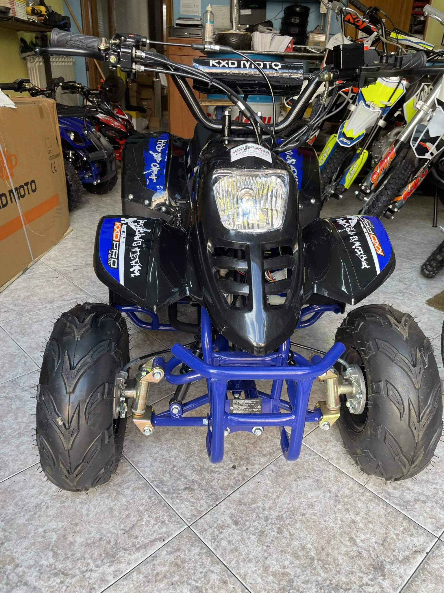 Quad Bambu’ 125cc 4T ruota 6″ avviamento elettrico, luci, foto 2