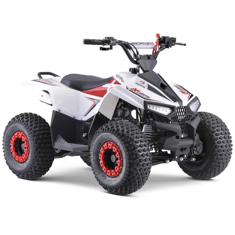 Quad Explorer 110cc 4T ruota 7″ avviamento elettrico, luci, telecomando, retromarcia