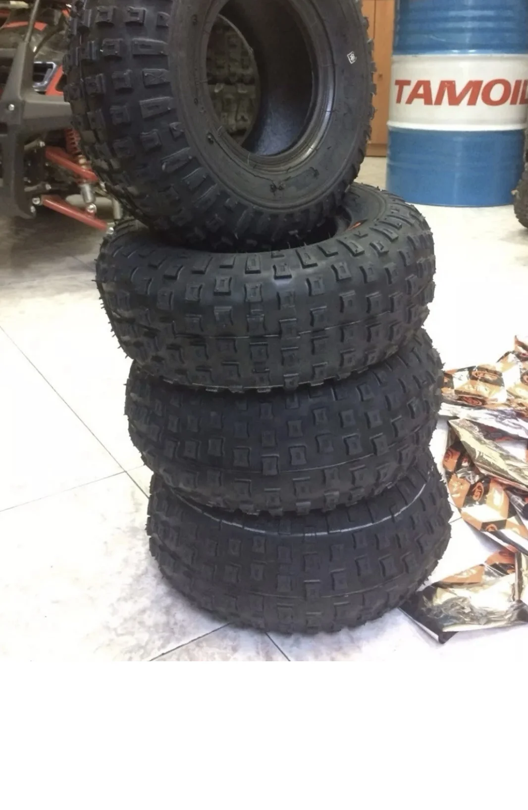 4 gomme pneumatici quad 6″ CST c-829 145/70-6