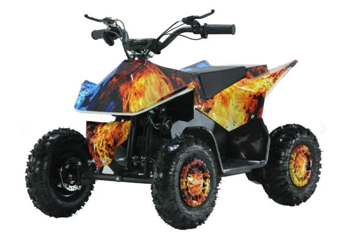 Mini quad Cybertruck 50cc 2T avviamento elettrico ruota 6″ MY 2024, foto 7