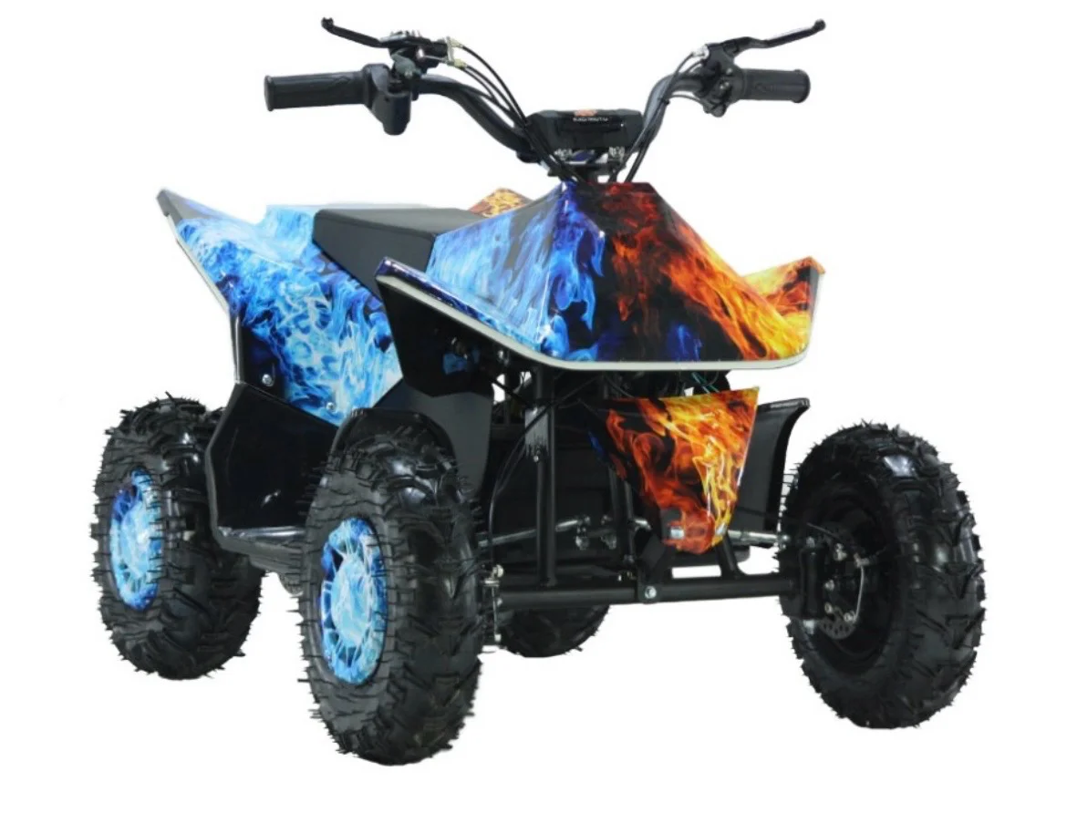 Mini quad Cybertruck 50cc 2T avviamento elettrico ruota 6″ MY 2024, foto 8