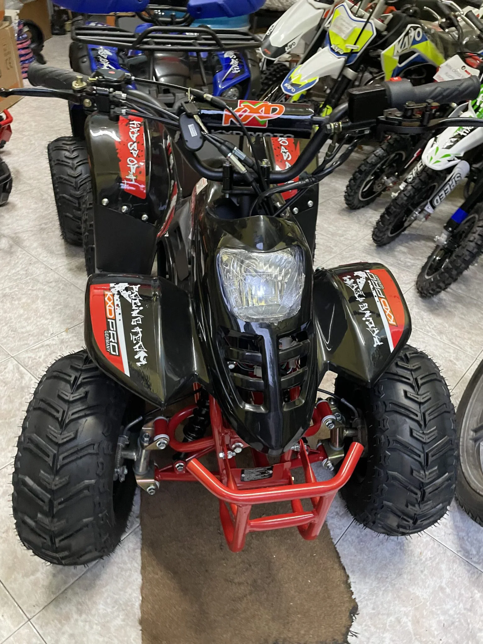 Quad Bambu’ 125cc 4T ruota 6″ avviamento elettrico, luci, foto 4