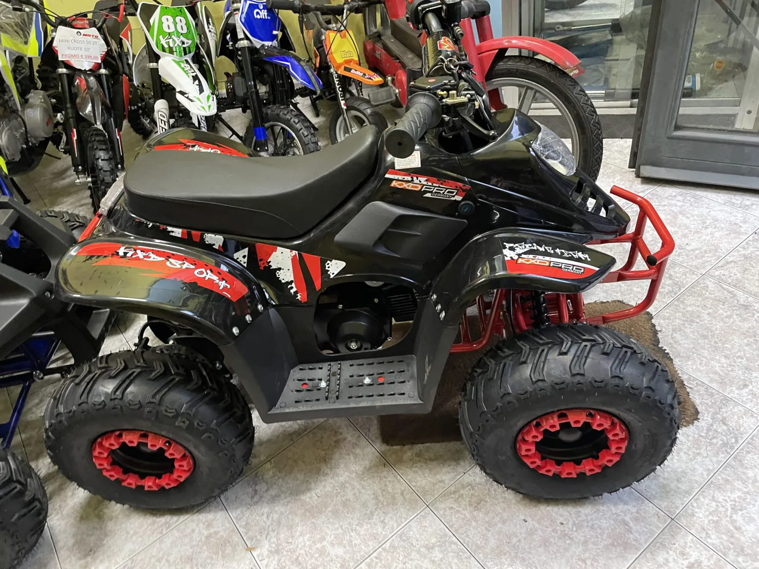 Quad Bambu’ 125cc 4T ruota 6″ avviamento elettrico, luci, foto 6