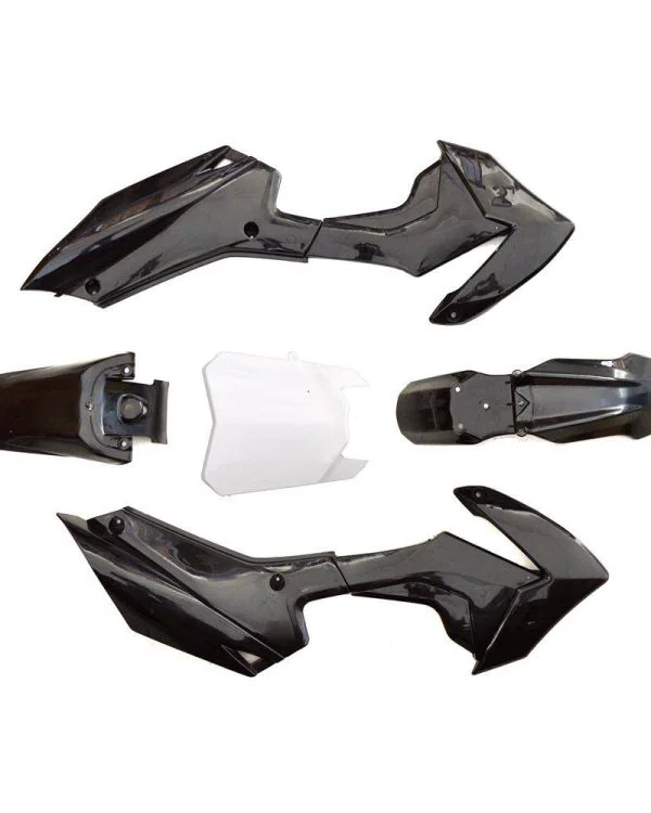 Plastiche CRF 65 nero new model