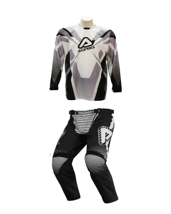 Completo di maglia + pantalone Acerbis Impact 014 x cross enduro quad