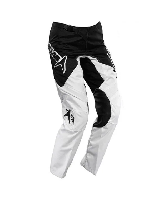 Pantalone bambino alias a2 youth nero/bianco cross enduro quad