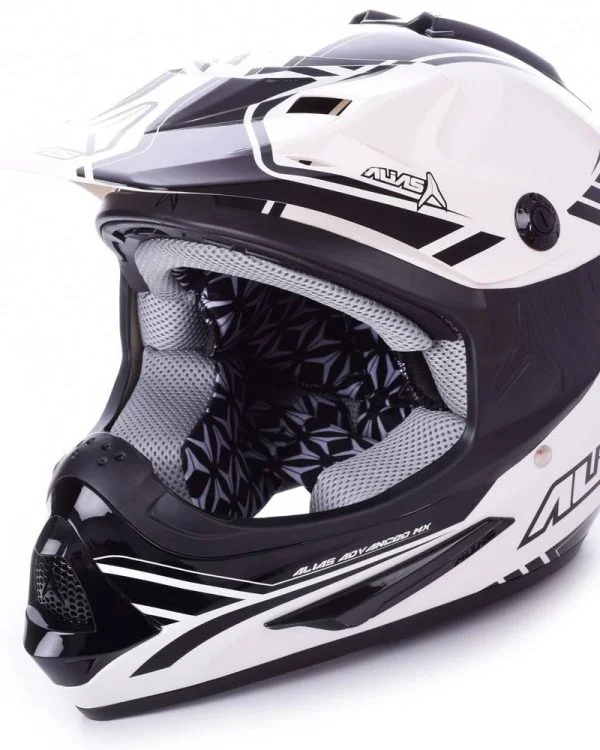 Casco alias f22 colore bianco