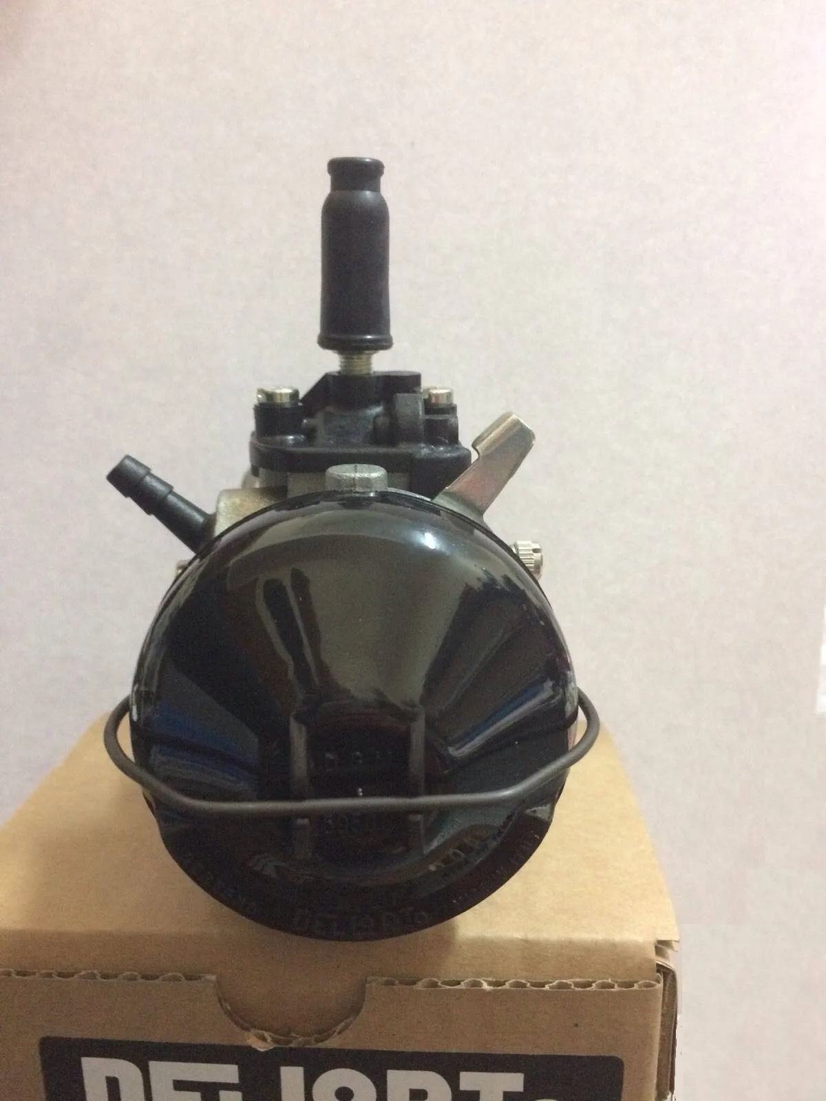 Carburatore 2043 Dellorto sha 15/15 completo di collettore, foto 3