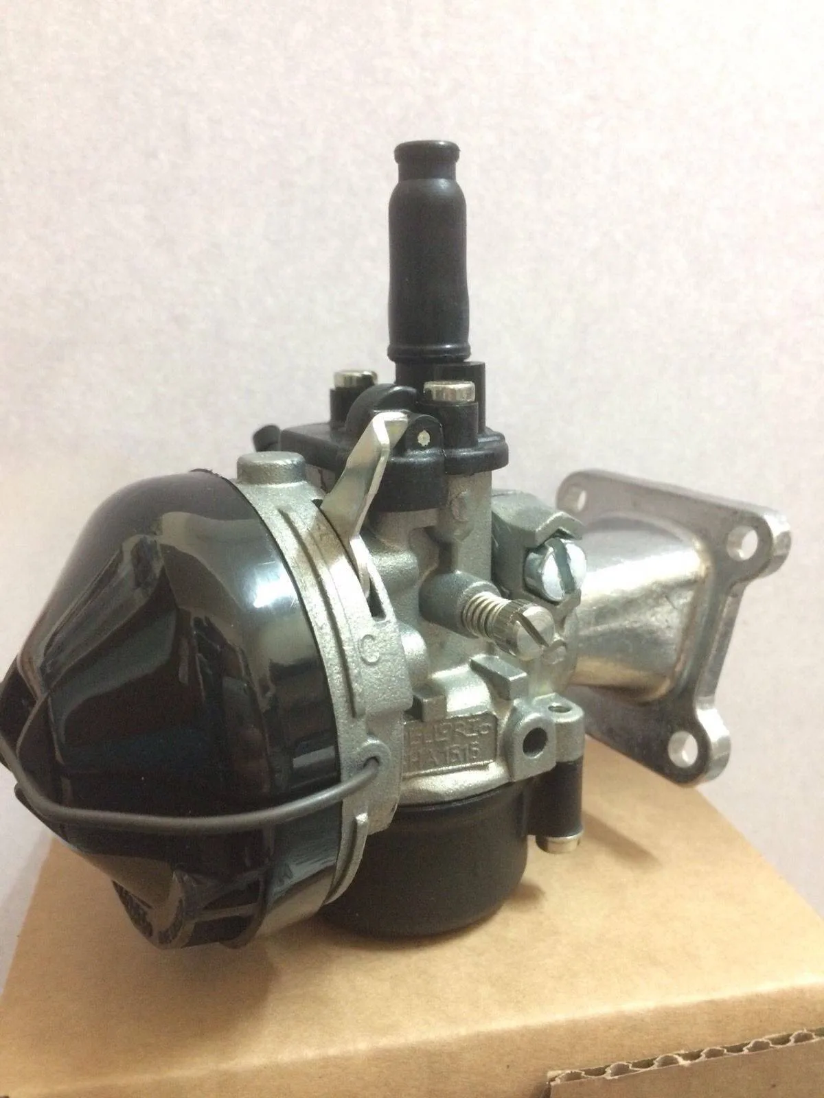 Carburatore 2043 Dellorto sha 15/15 completo di collettore, foto 4