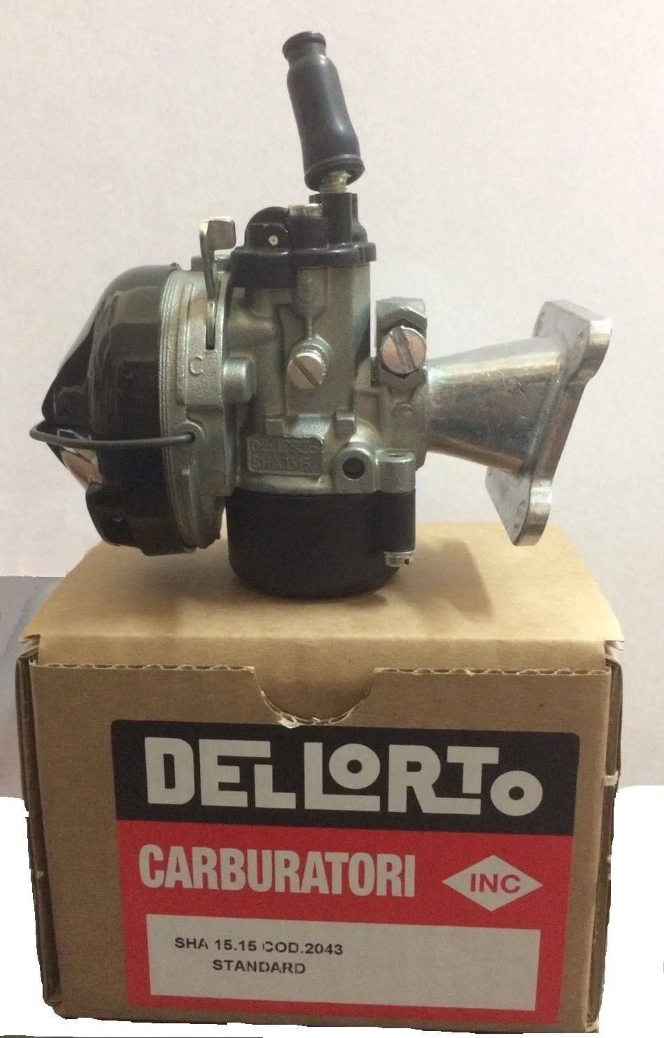 Carburatore 2043 Dellorto sha 15/15 completo di collettore