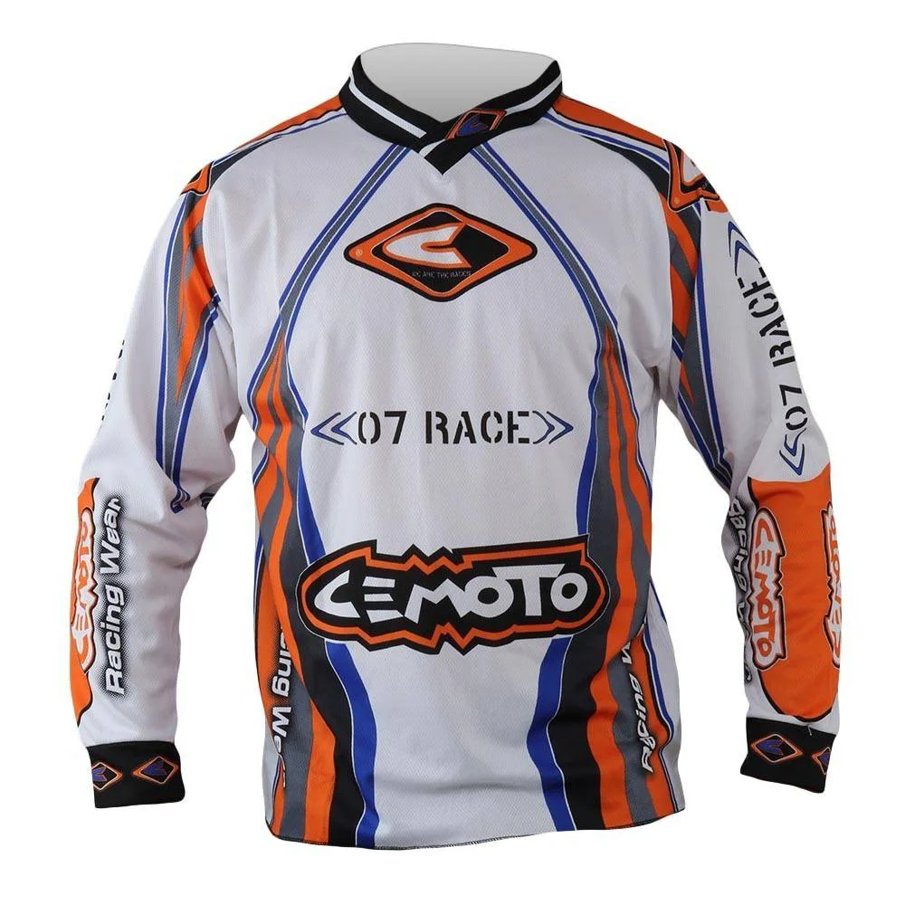 Completo di maglia + pantalone cemoto race 07 x cross enduro quad, foto 2