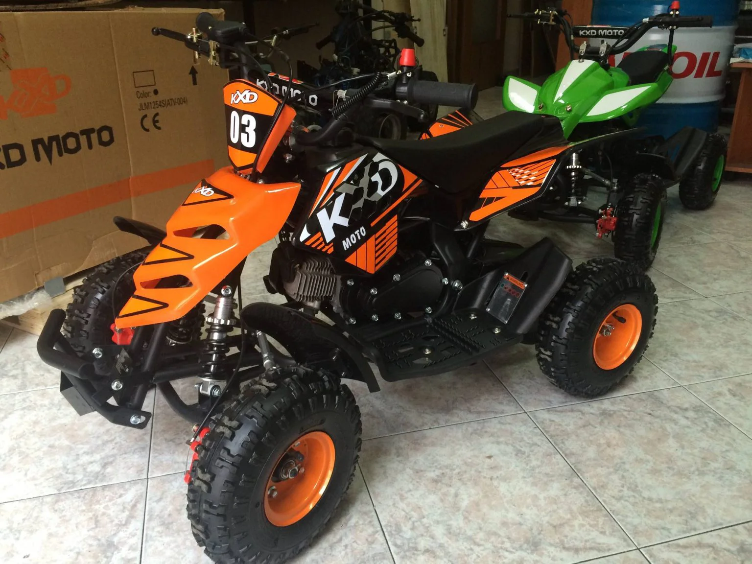 Mini quad Interceptor 50cc 2T ruota 4″