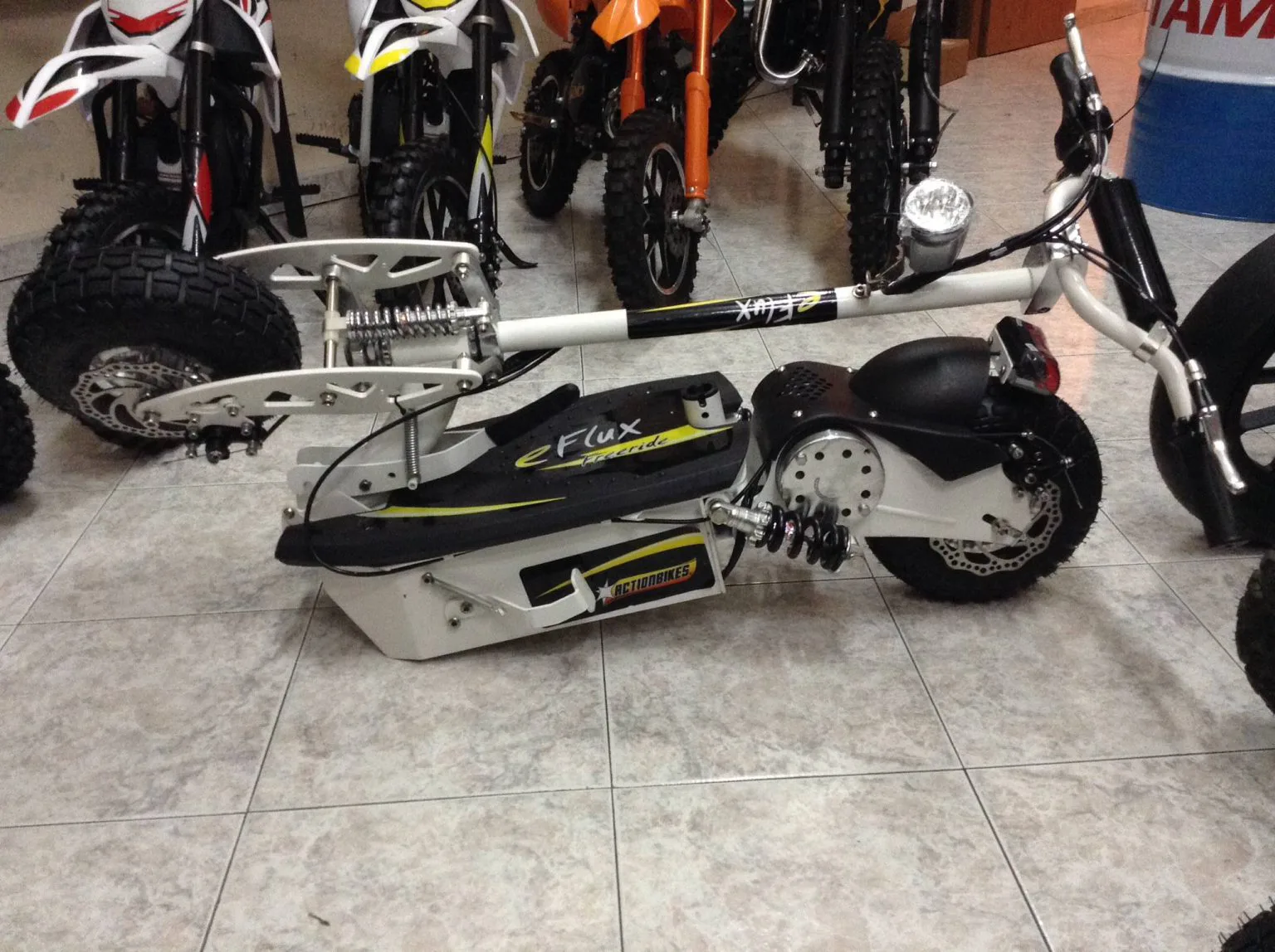Monopattino uber o e-flux elettrico 1000w 36v, foto 6