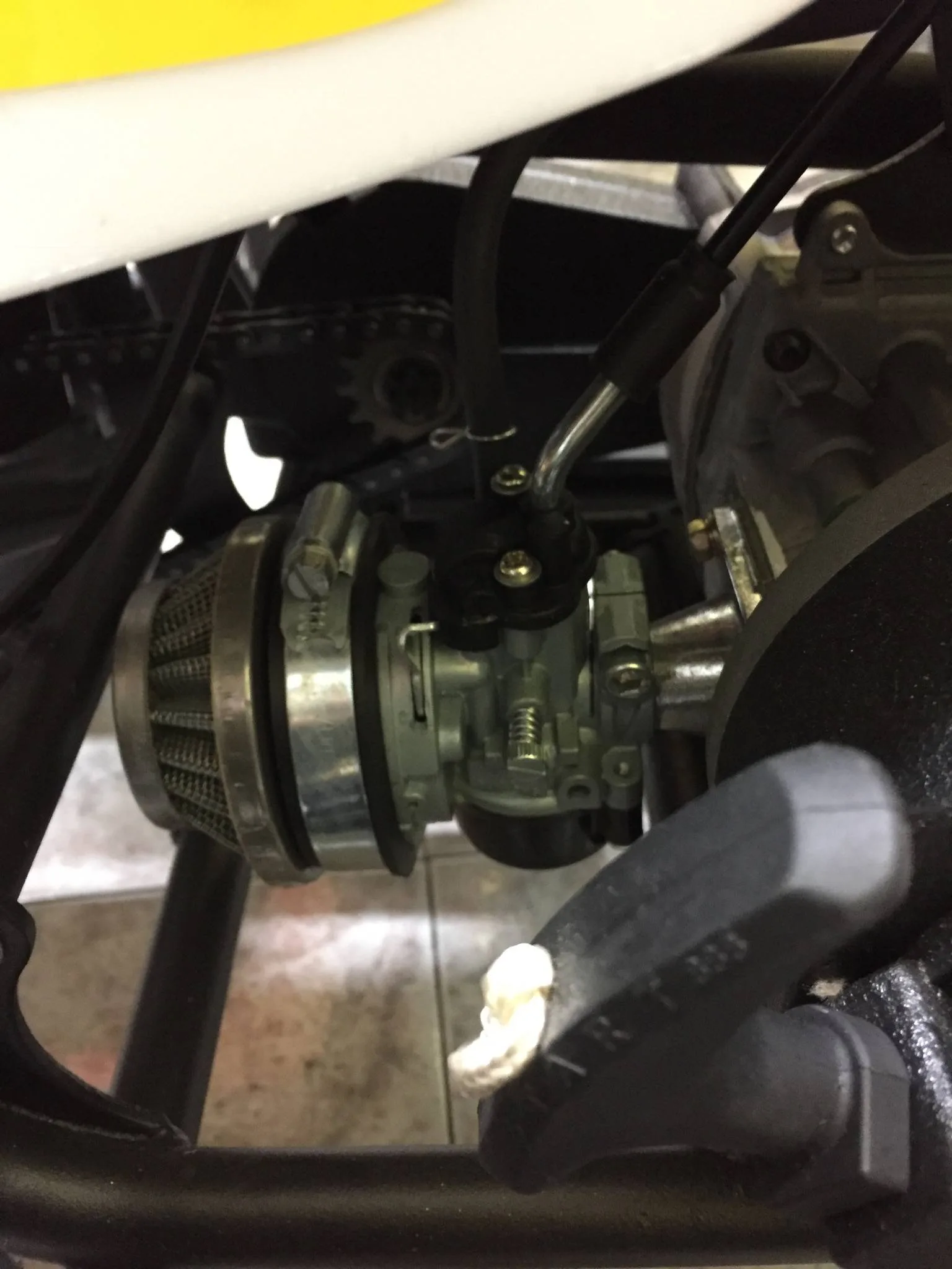 Mini quad Fox XTR 50cc 2T ruota 6″ avviamento elettrico, motore Big bore 7 CV, luci, carburatore 15/15, foto 4