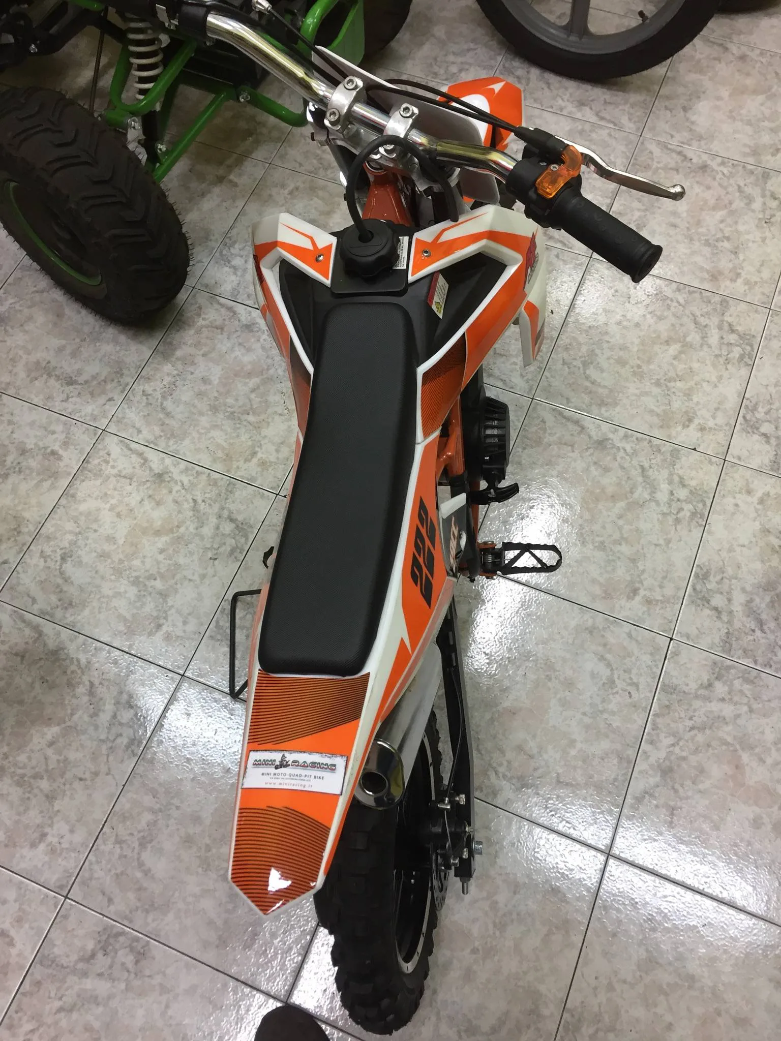 Mini cross Falco 50cc 2T ruota 10″ Easy start, carburatore 15/15, riduttore, foto 6