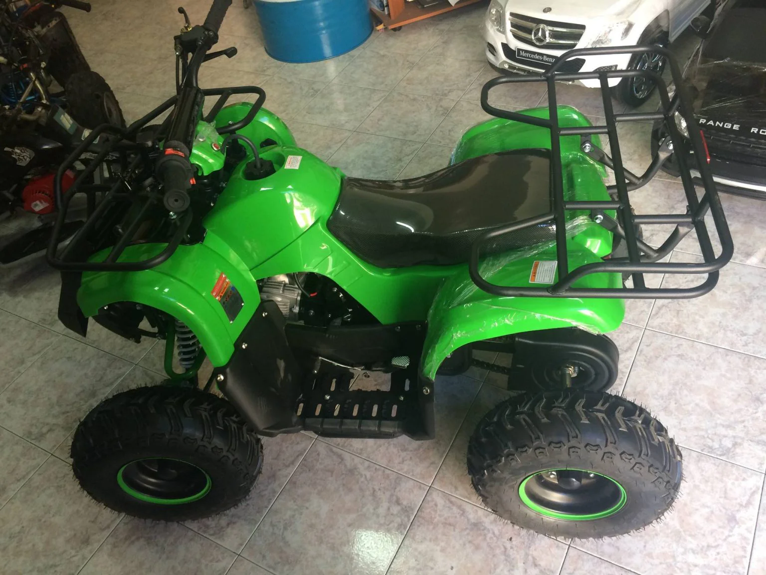 Quad Hummer 125cc 4T ruota 7″ avviamento elettrico, luci, telecomando, retromarcia, foto 8
