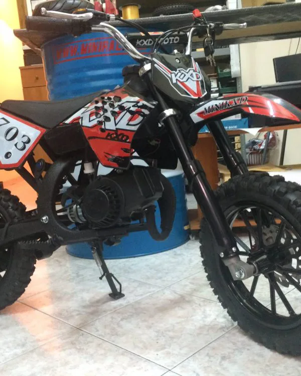 Mini cross KXD 703 50cc 2T ruota 10″ Easy start, riduttore