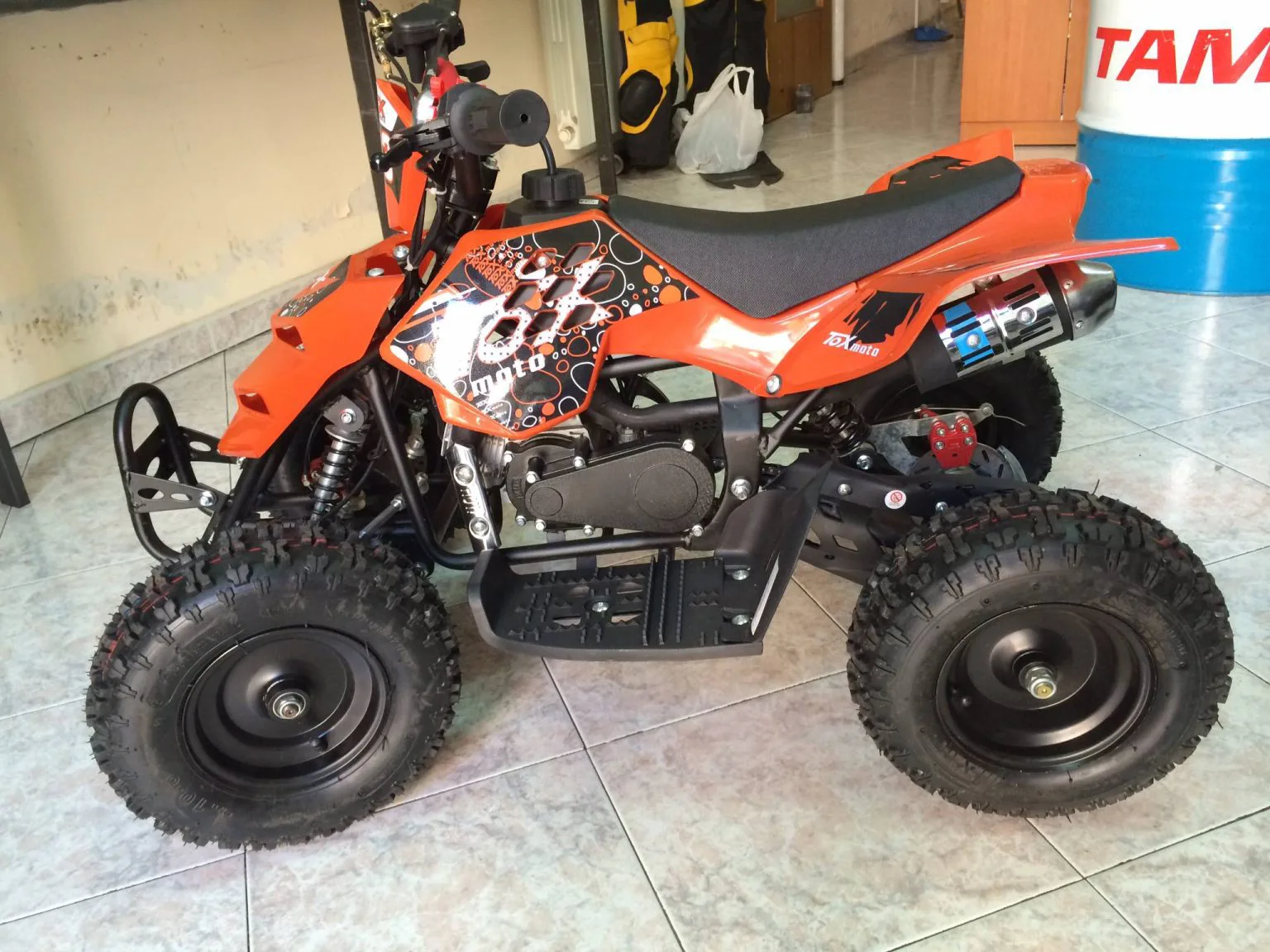Mini quad Raptor 50cc 2T ruota 6″, foto 7