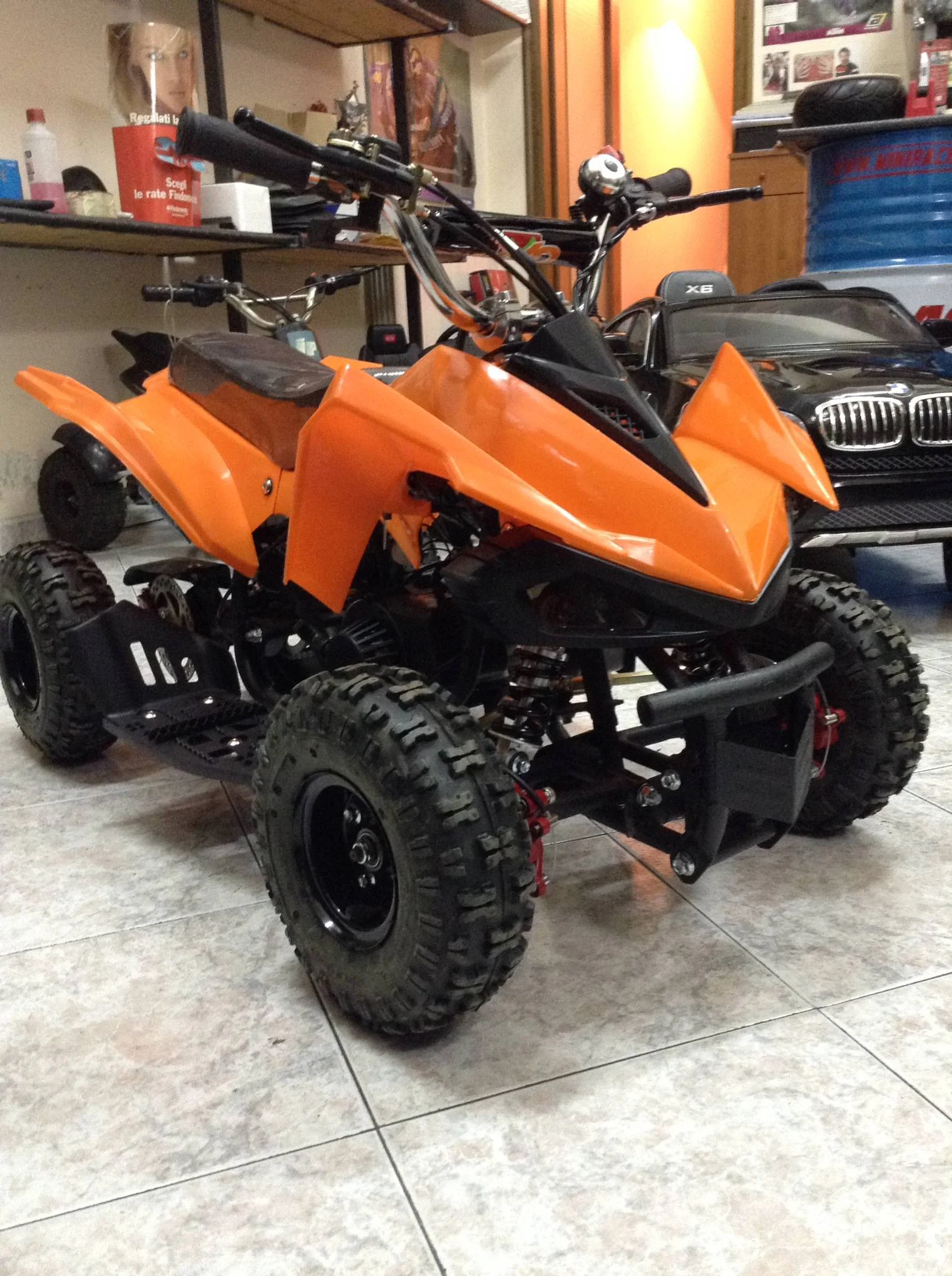 Mini quad Predator 50cc 2T ruota 4″ 2021, foto 11