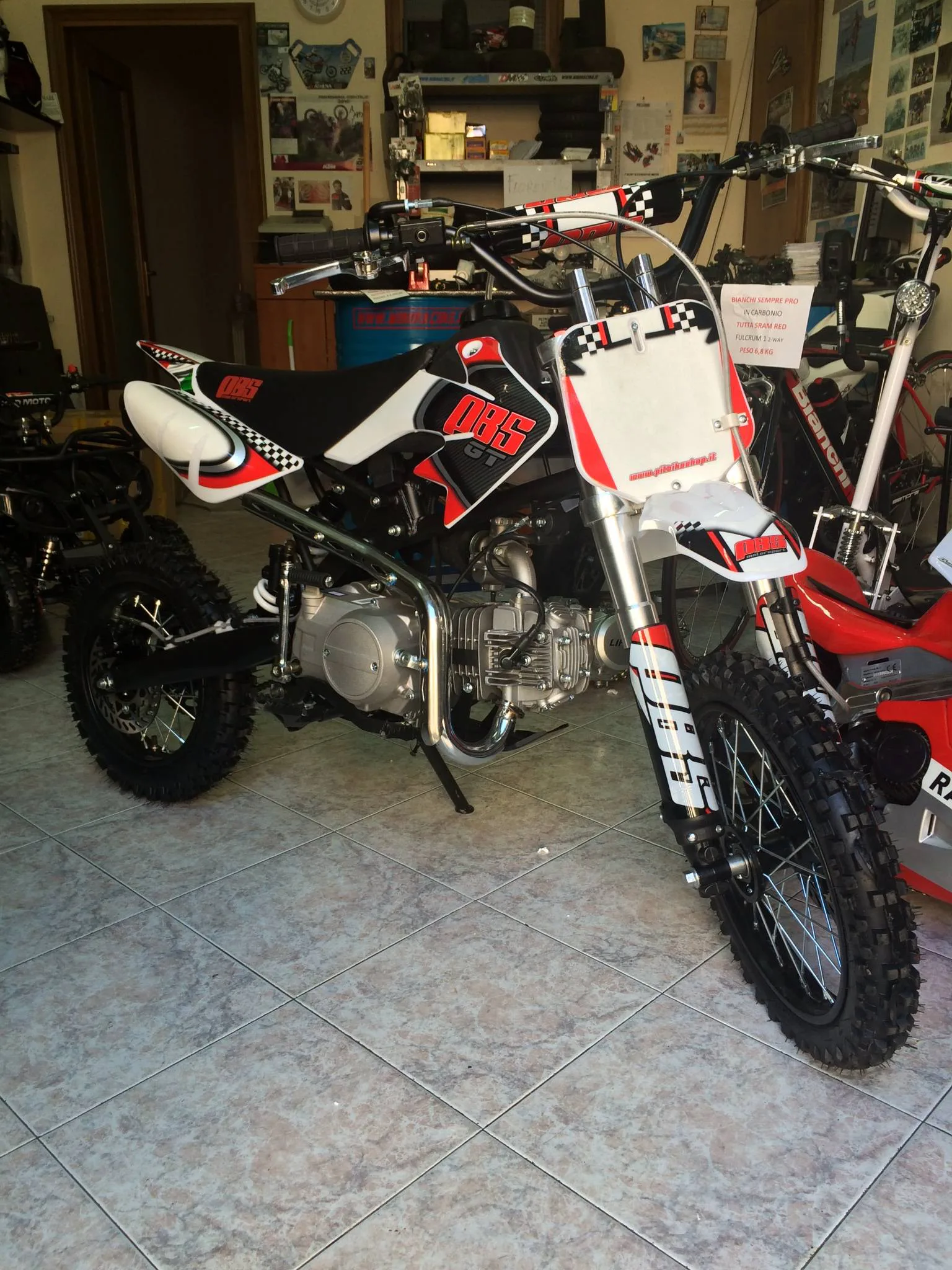 Pit bike PBS GT 125cc 4T ruota 14″ 12″ MY 2023, foto 10
