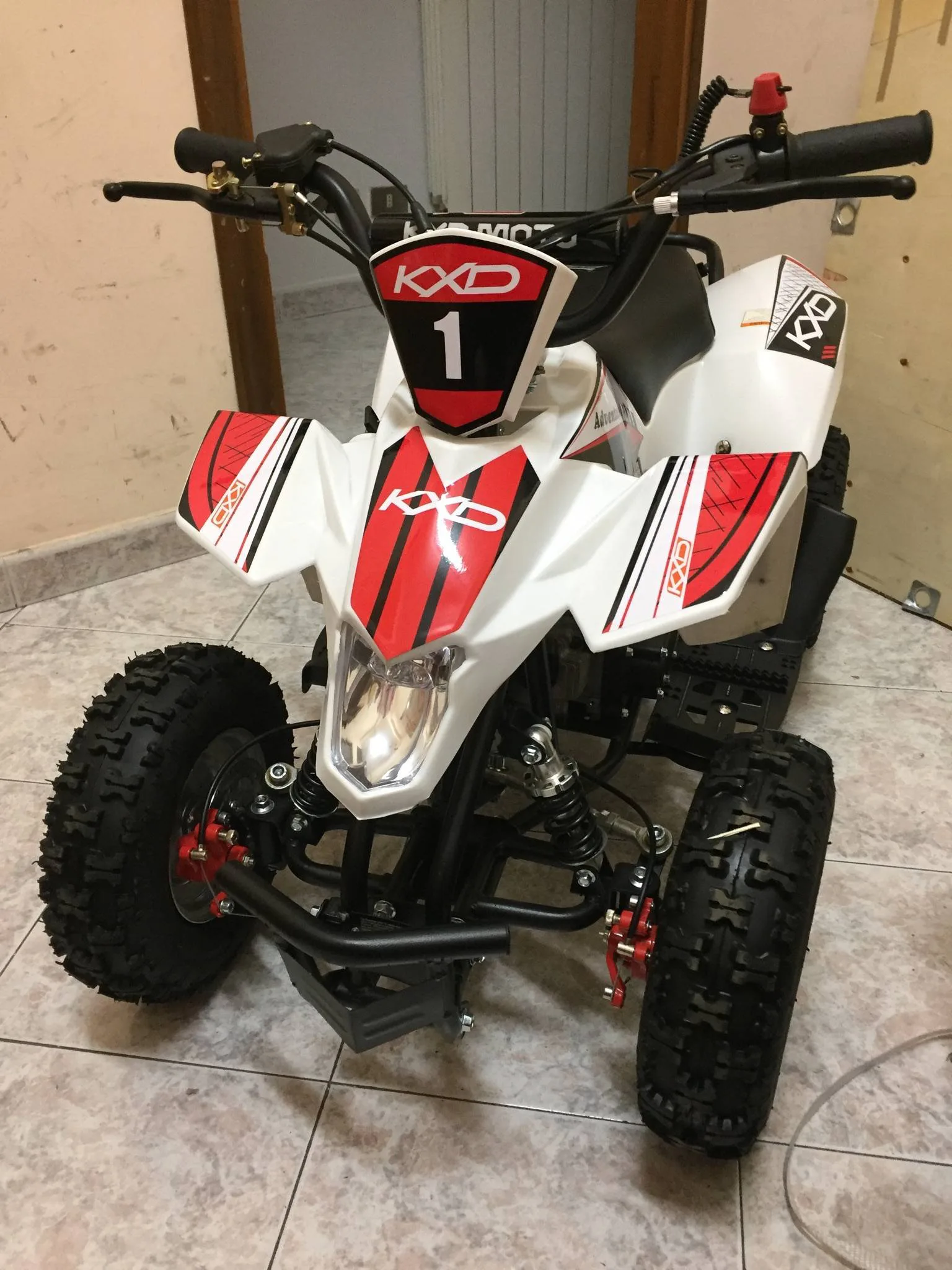 Mini quad Racer 50cc 2T ruota 6″, foto 2