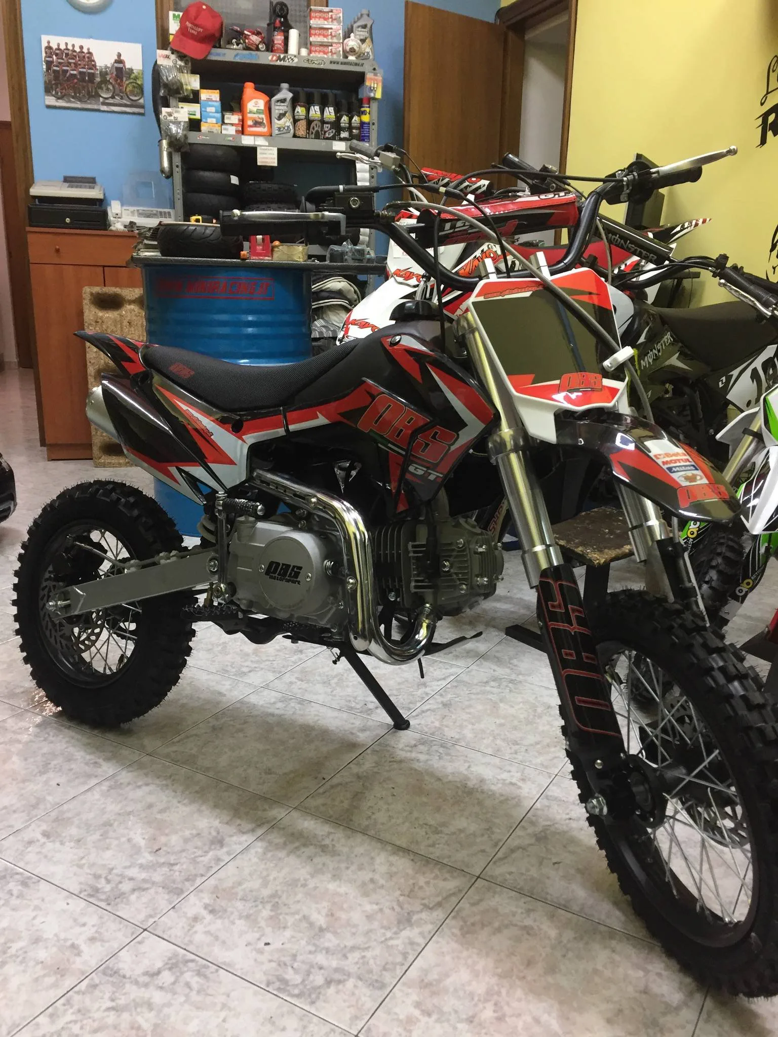 Pit bike PBS GT 125cc 4T ruota 14″ 12″ MY 2023, foto 3