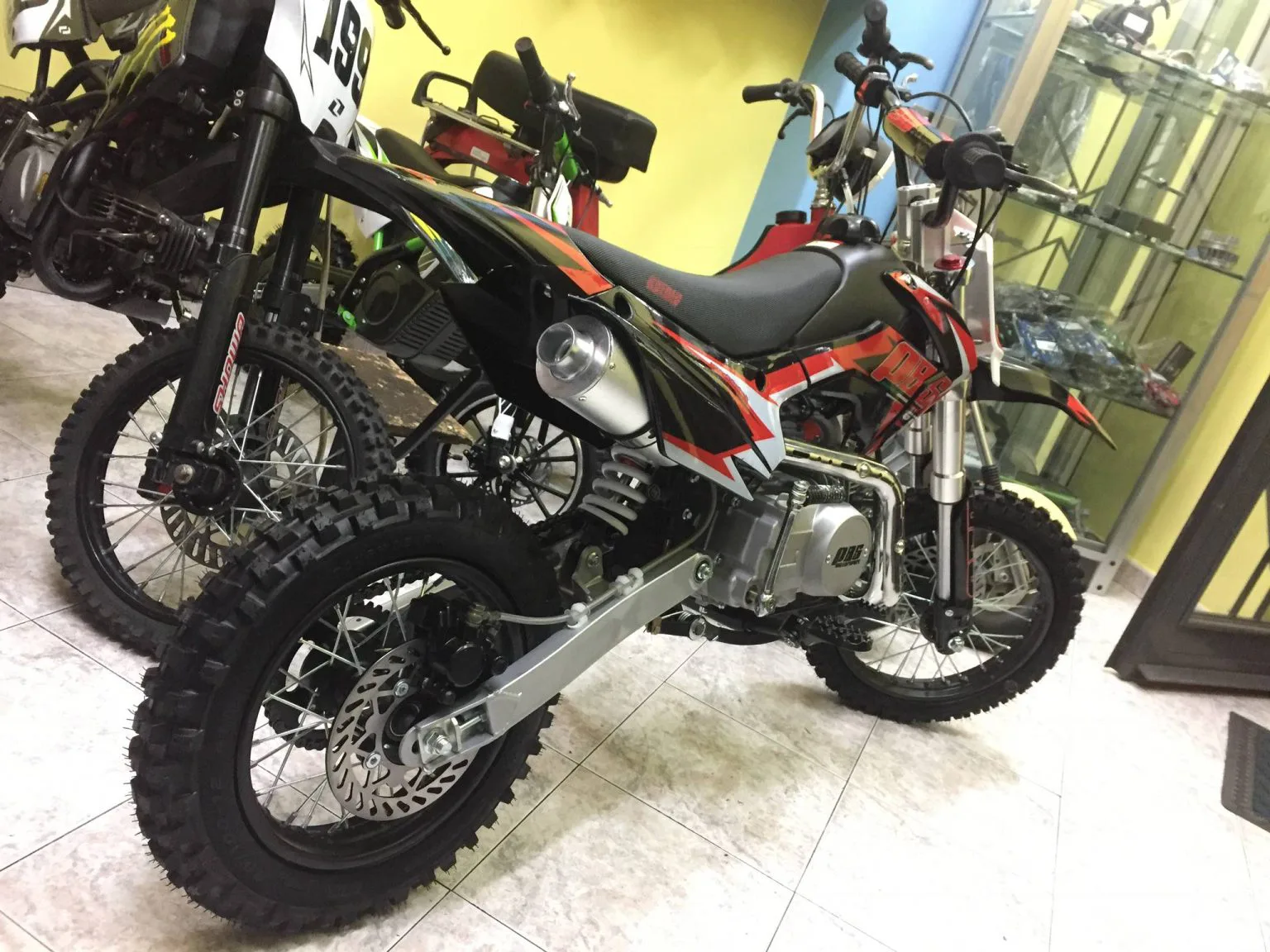 Pit bike PBS GT 125cc 4T ruota 14″ 12″ MY 2023, foto 13