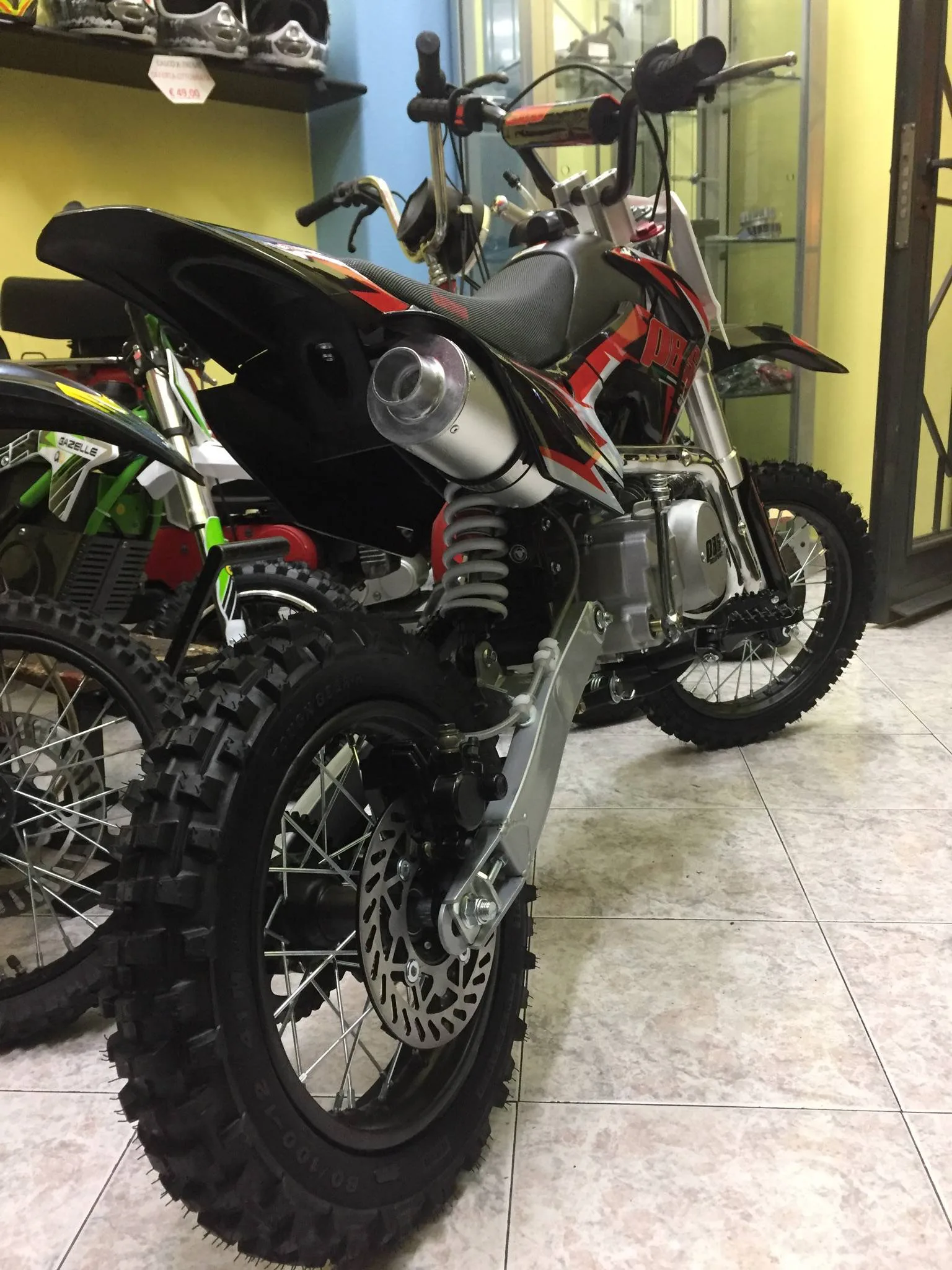 Pit bike PBS GT 125cc 4T ruota 14″ 12″ MY 2023, foto 7