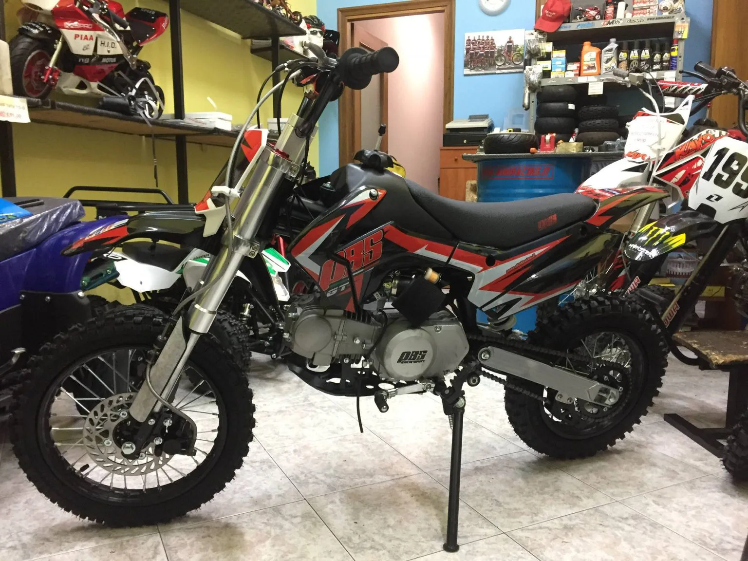 Pit bike PBS GT 125cc 4T ruota 14″ 12″ MY 2023, foto 12