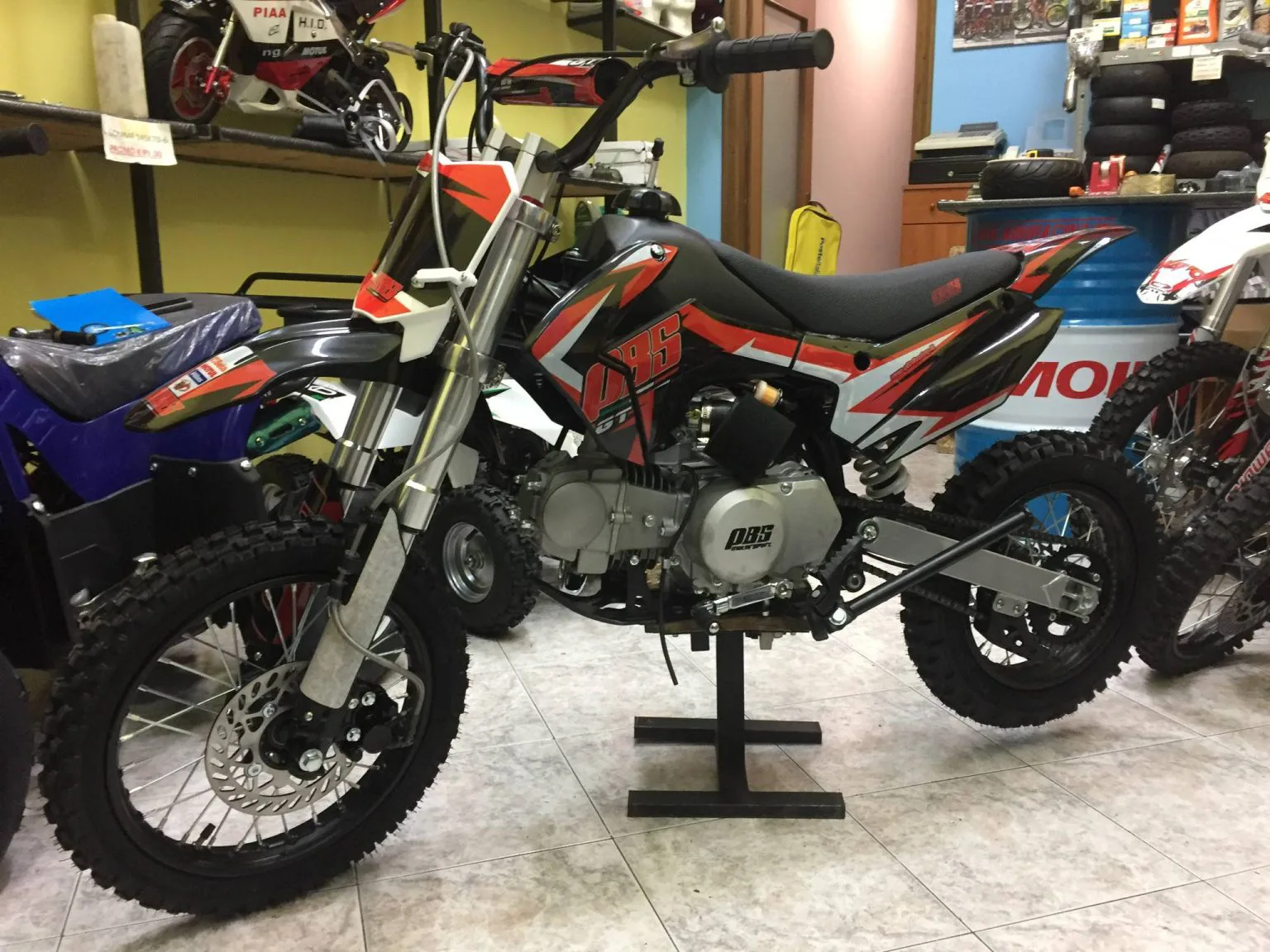 Pit bike PBS GT 125cc 4T ruota 14″ 12″ MY 2023, foto 9
