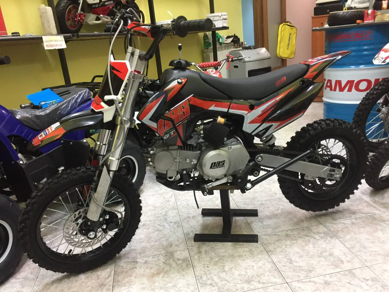 Pit bike PBS GT 125cc 4T ruota 14″ 12″ MY 2023, foto 11