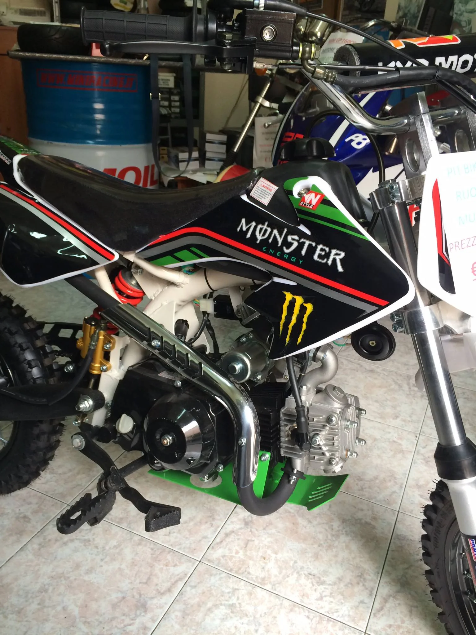 Pit bike CRF 50 125cc 4T, ruota 14″ 12″, 4 marce MY 2020, foto 8