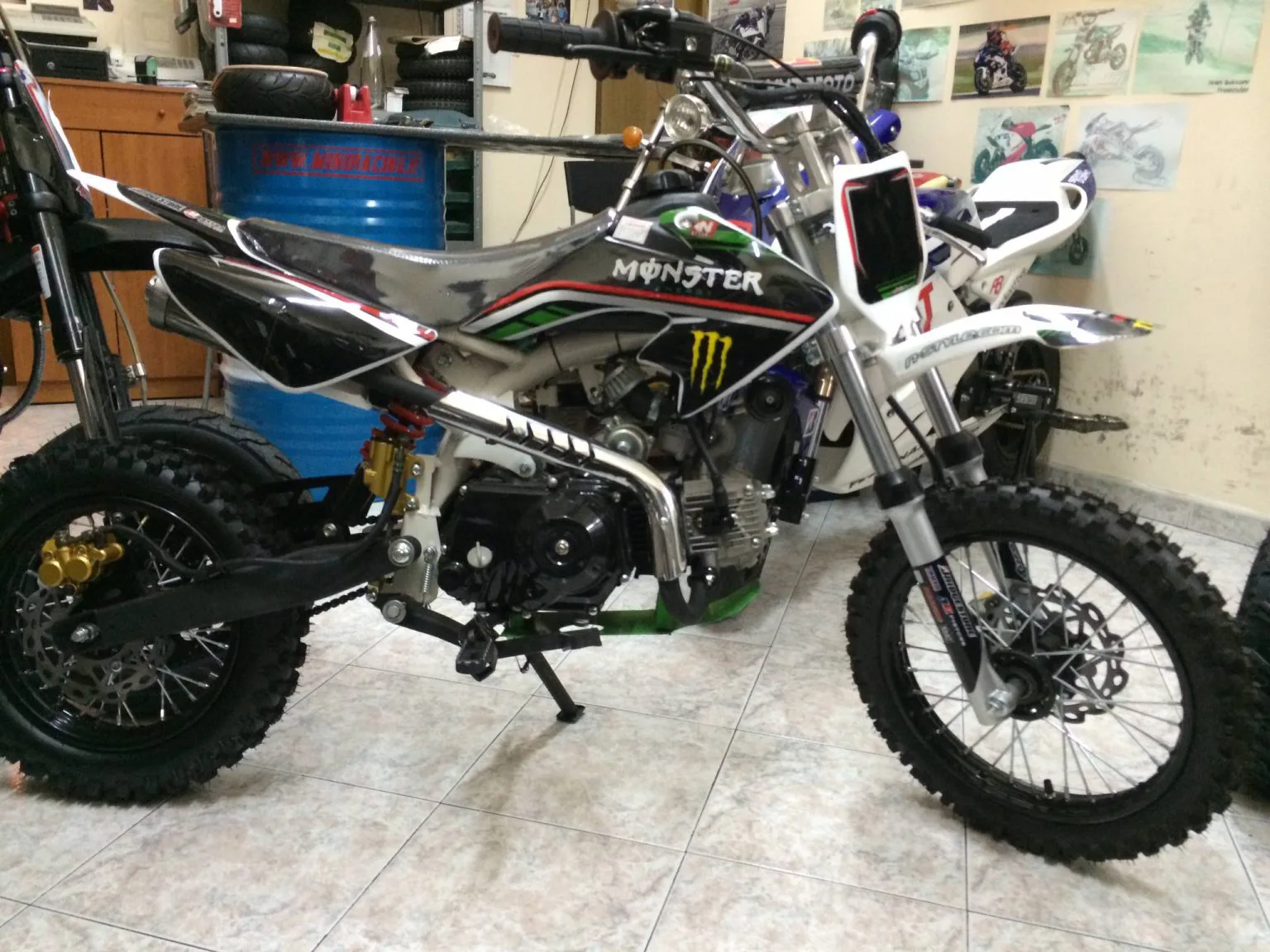 Pit bike CRF 50 125cc 4T, ruota 14″ 12″, 4 marce MY 2020