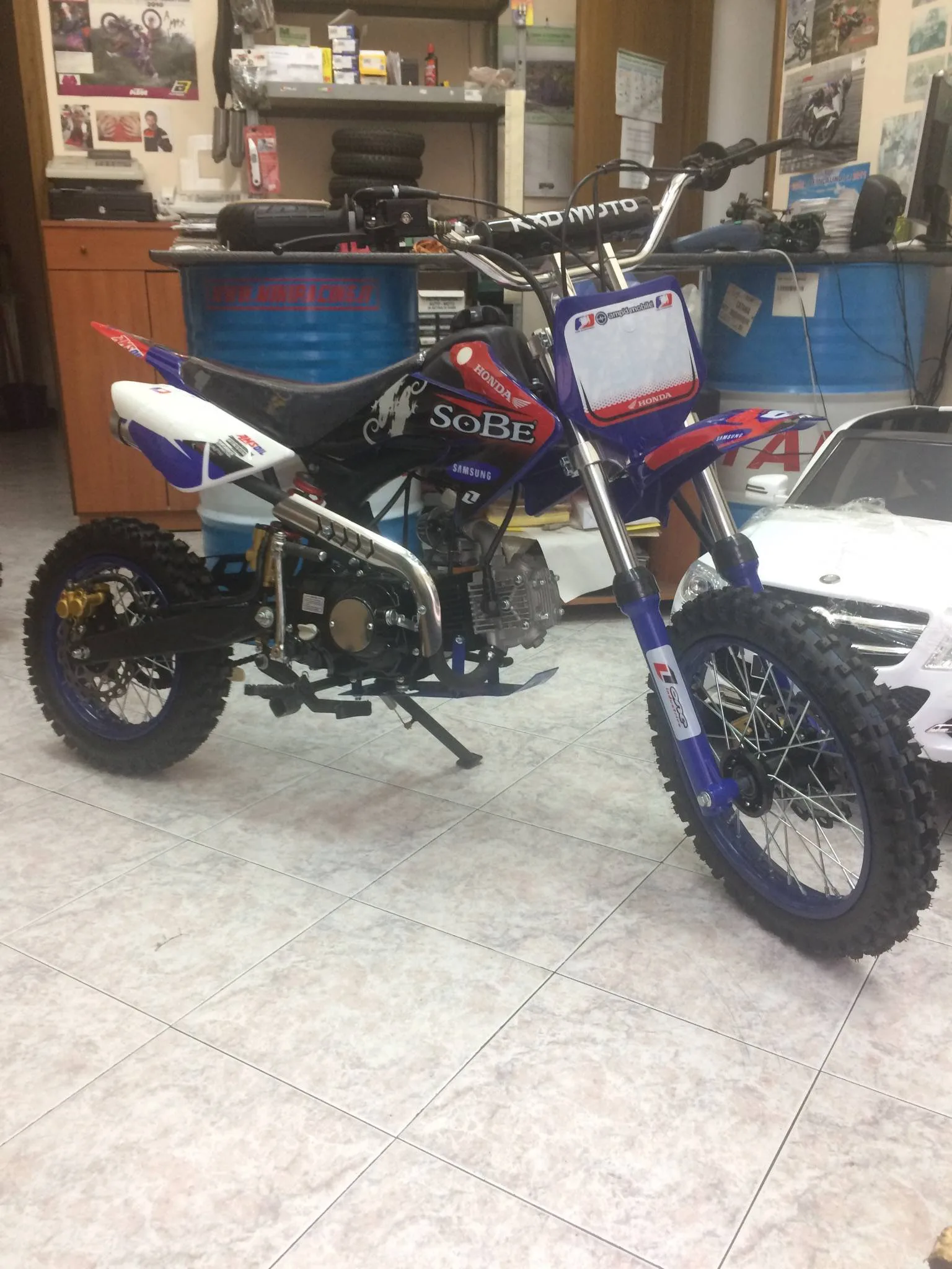 Pit bike CRF 50 125cc 4T, ruota 14″ 12″, 4 marce MY 2020, foto 3