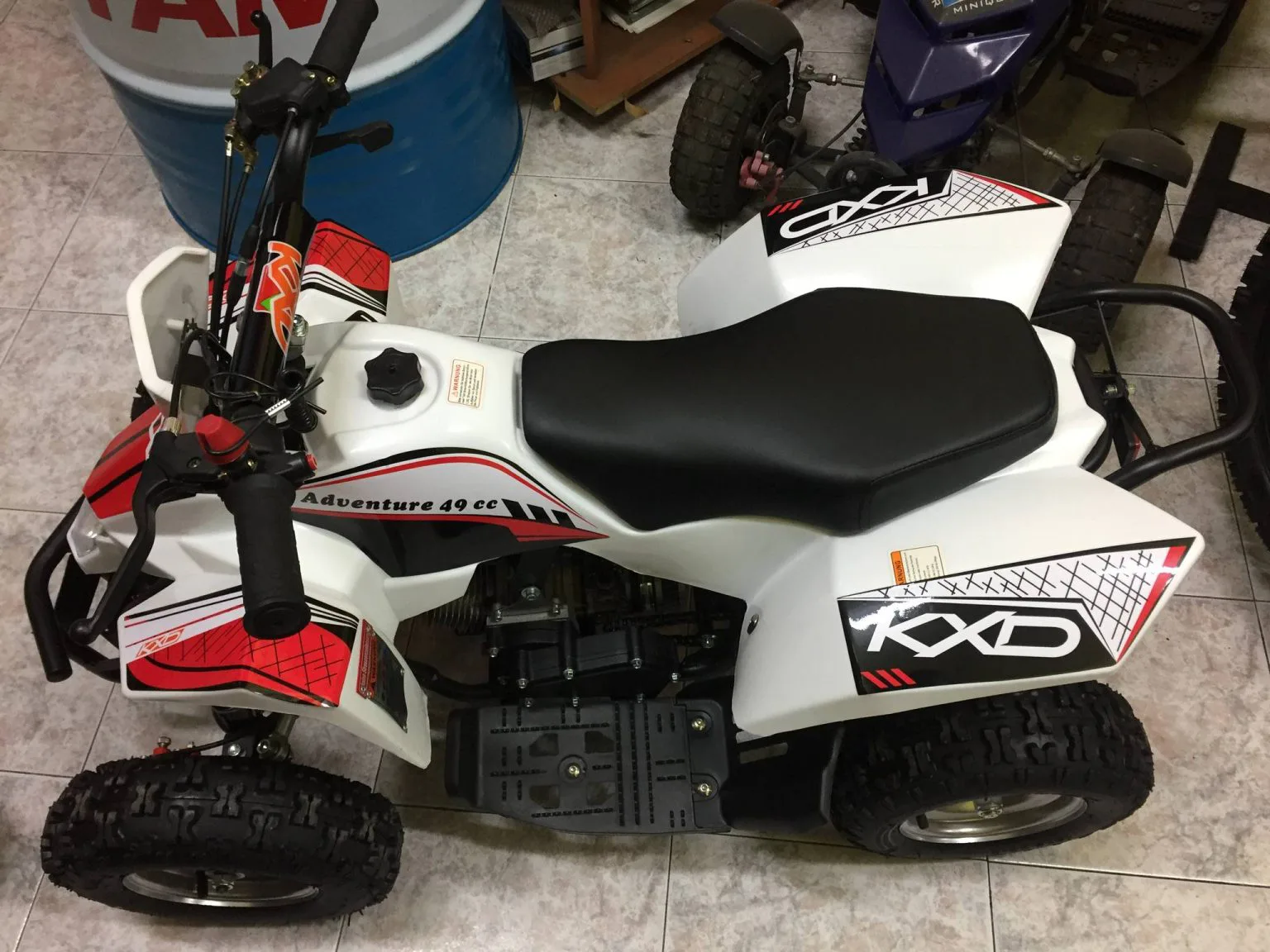 Mini quad Racer 50cc 2T ruota 6″, foto 5