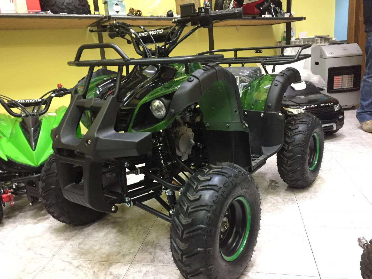 Quad Hummer 125cc 4T ruota 7″ avviamento elettrico, luci, telecomando, retromarcia, foto 17