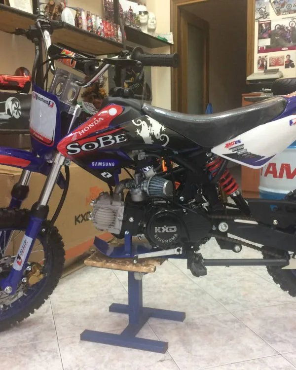 Pit bike CRF 50 125cc 4T, monomarcia, ruota 14″ 12″, avviamento elettrico MY 2020