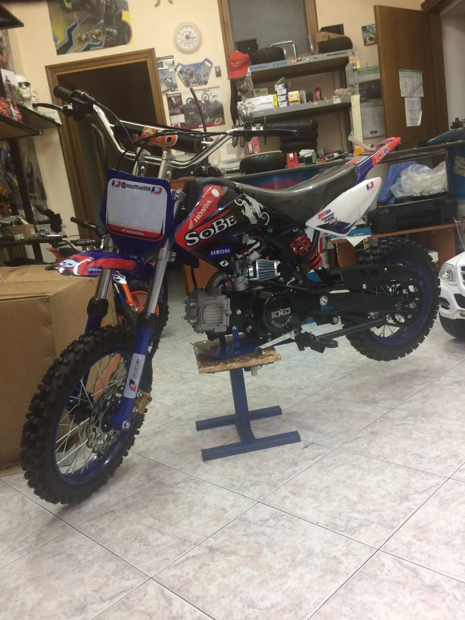 Pit bike CRF 50 125cc 4T, ruota 14″ 12″, 4 marce MY 2020, foto 4