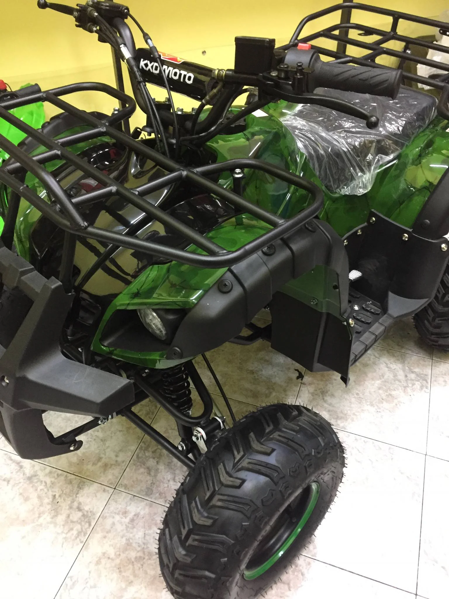 Quad Hummer 125cc 4T ruota 7″ avviamento elettrico, luci, telecomando, retromarcia, foto 18