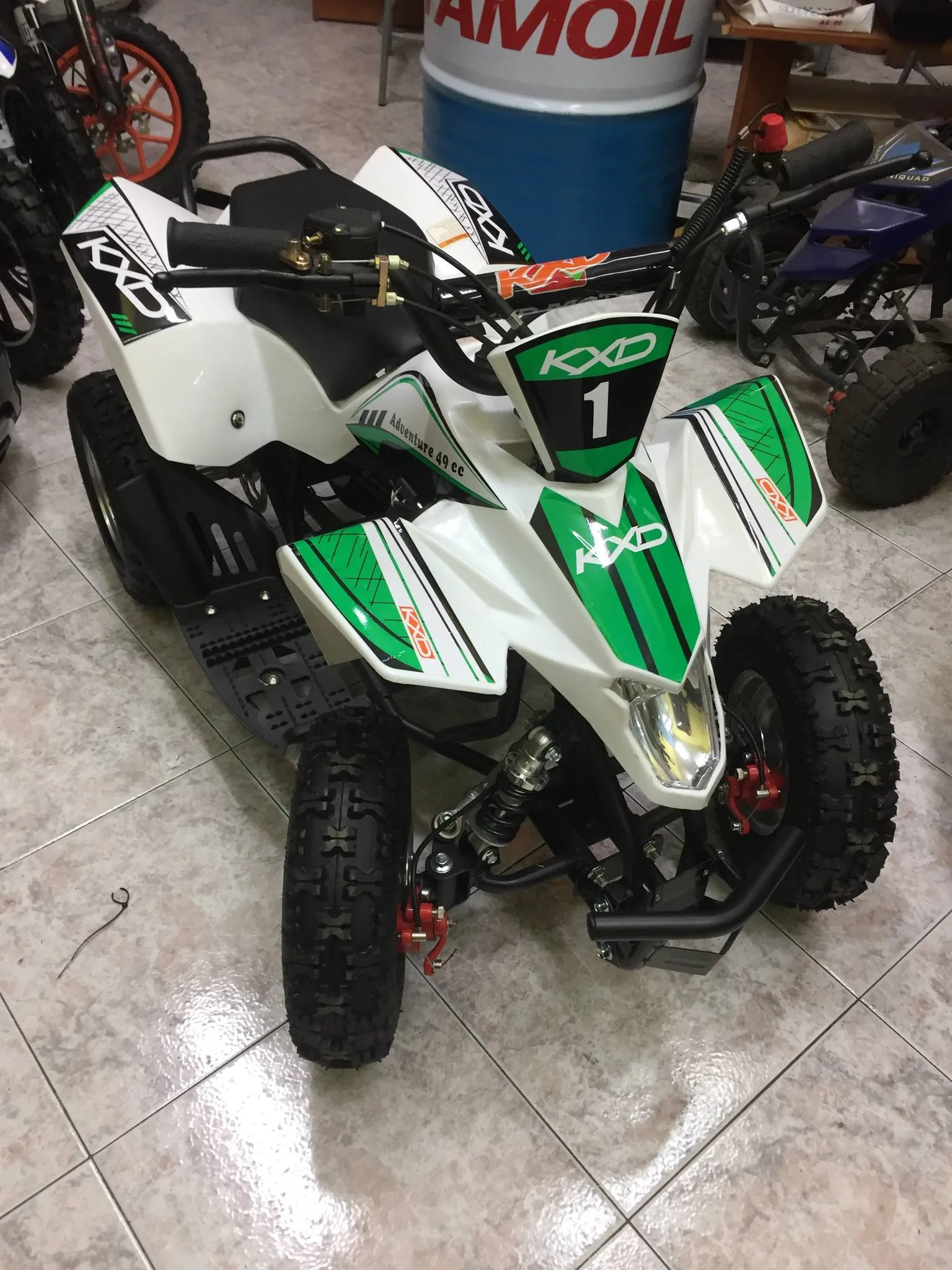 Mini quad Racer 50cc 2T ruota 6″, foto 7