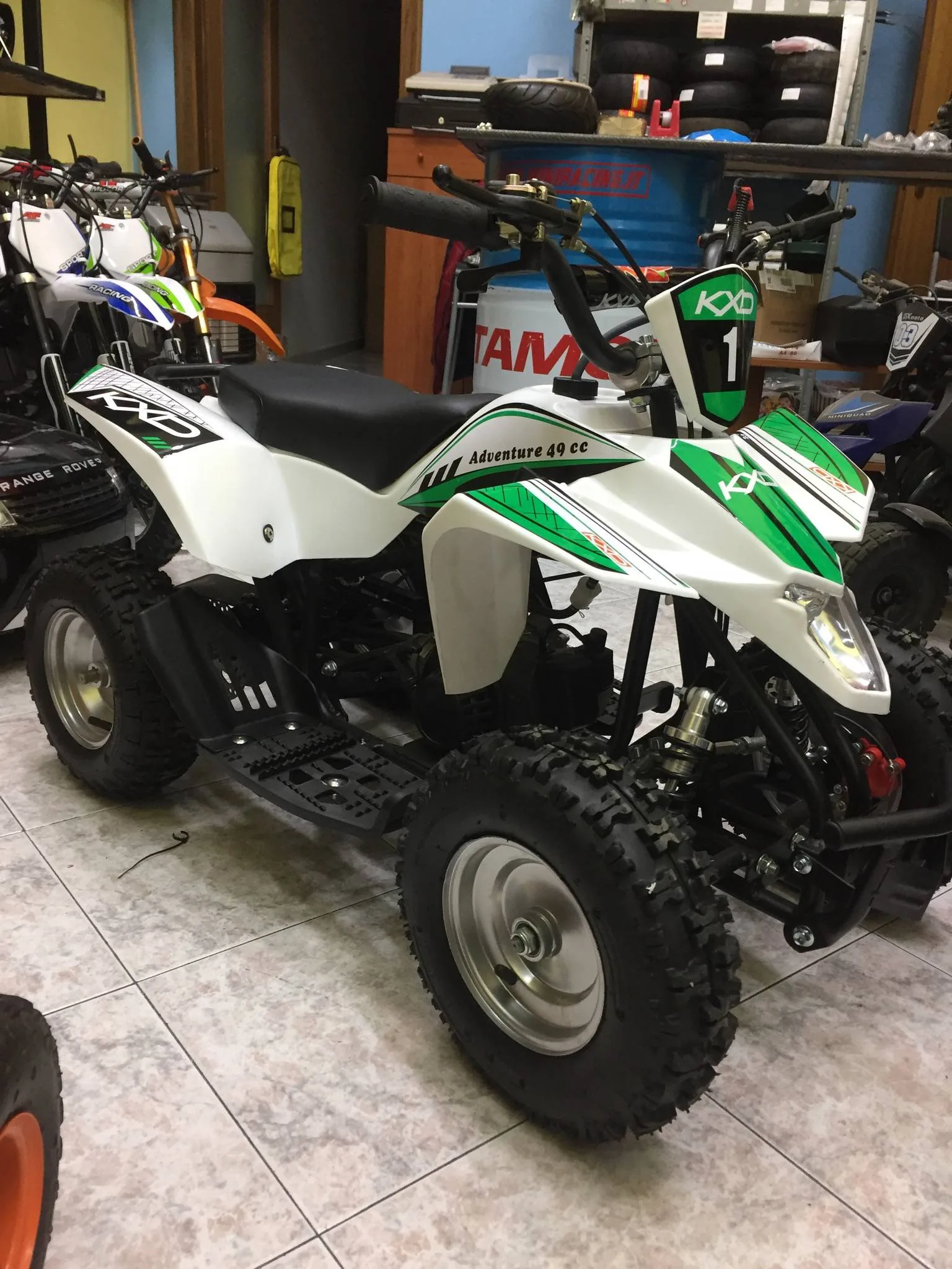 Mini quad Racer 50cc 2T ruota 6″, foto 8