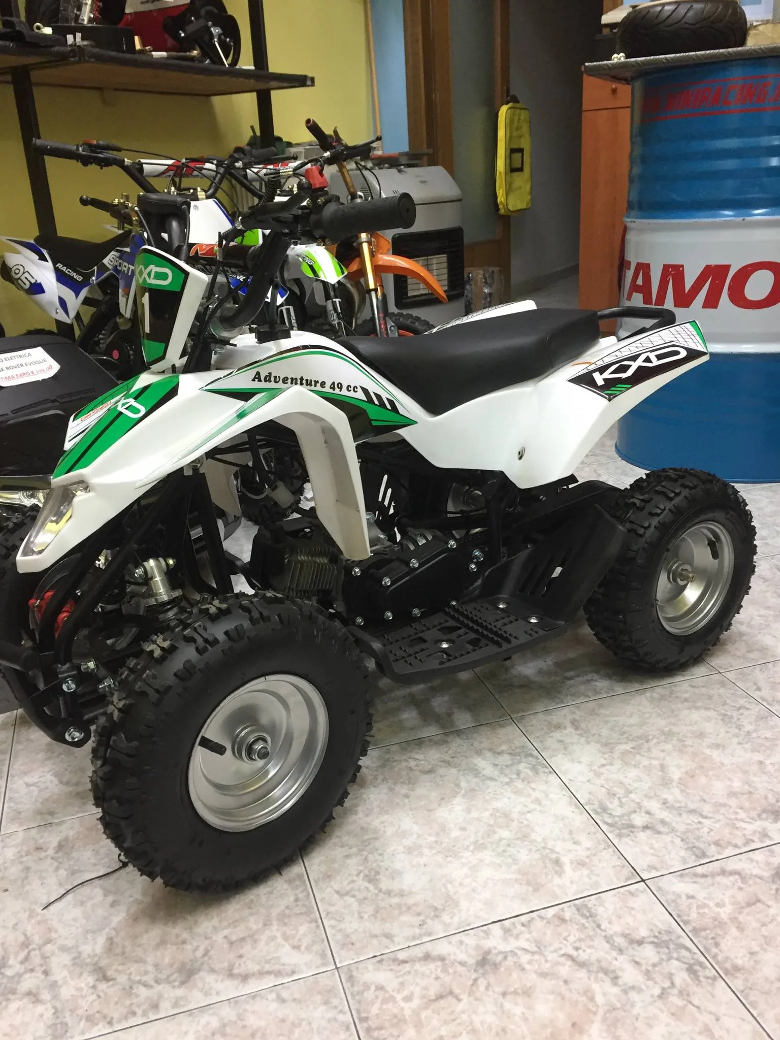 Mini quad Racer 50cc 2T ruota 6″, foto 9