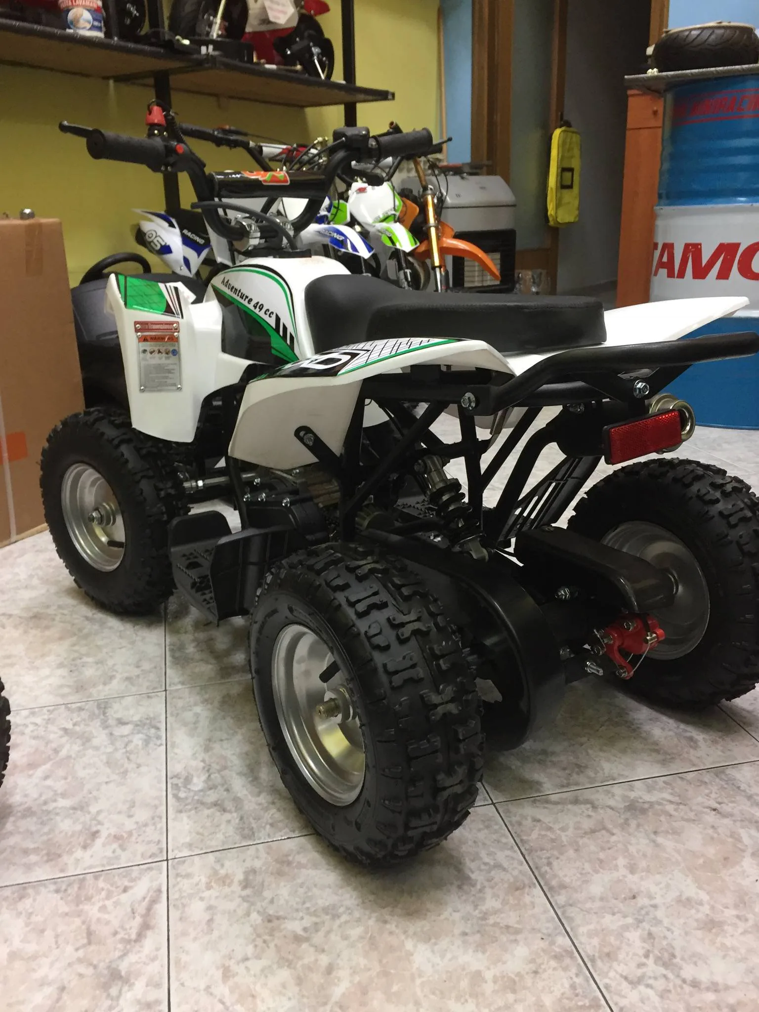 Mini quad Racer 50cc 2T ruota 6″, foto 11