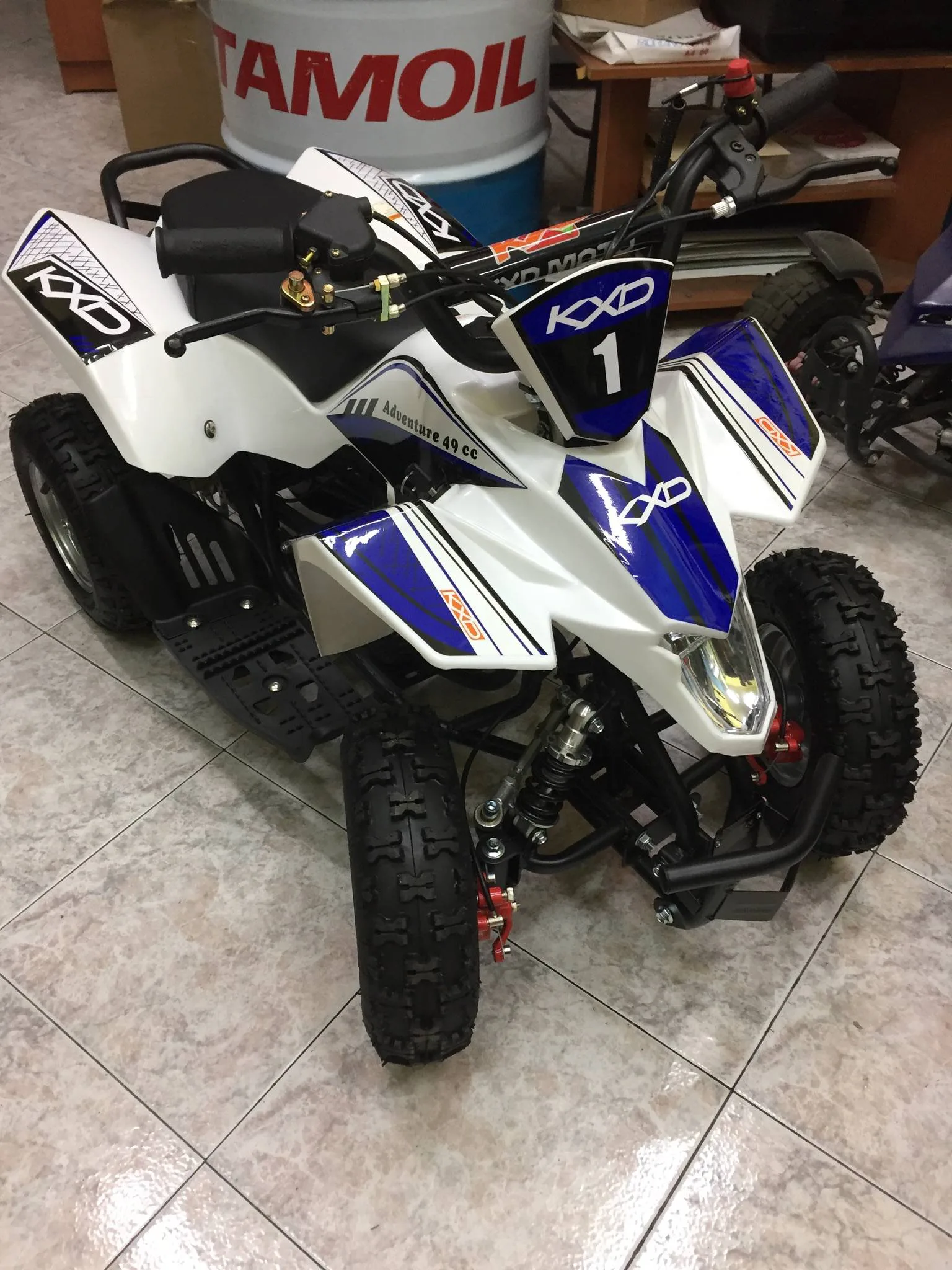 Mini quad Racer 50cc 2T ruota 6″, foto 12