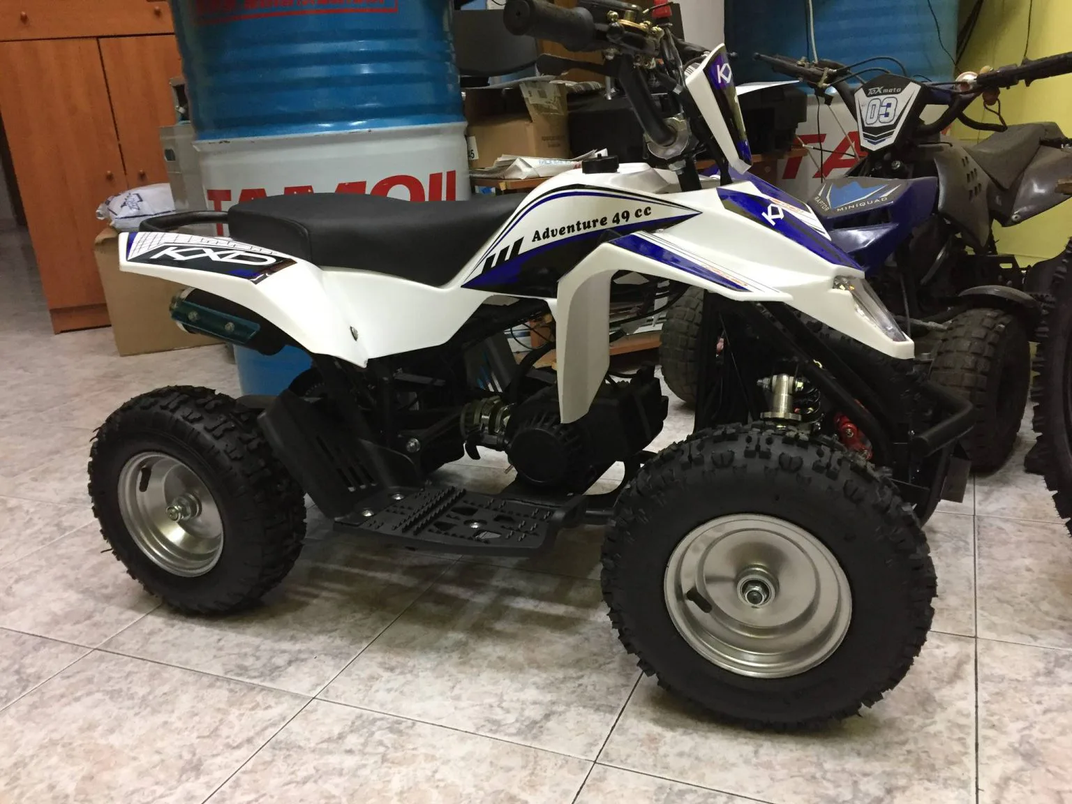 Mini quad Racer 50cc 2T ruota 6″, foto 13