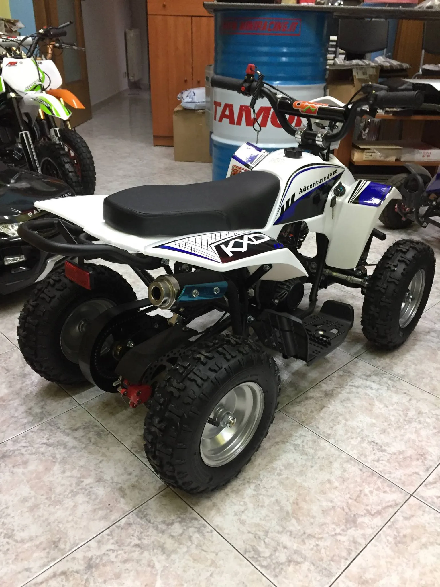Mini quad Racer 50cc 2T ruota 6″, foto 14