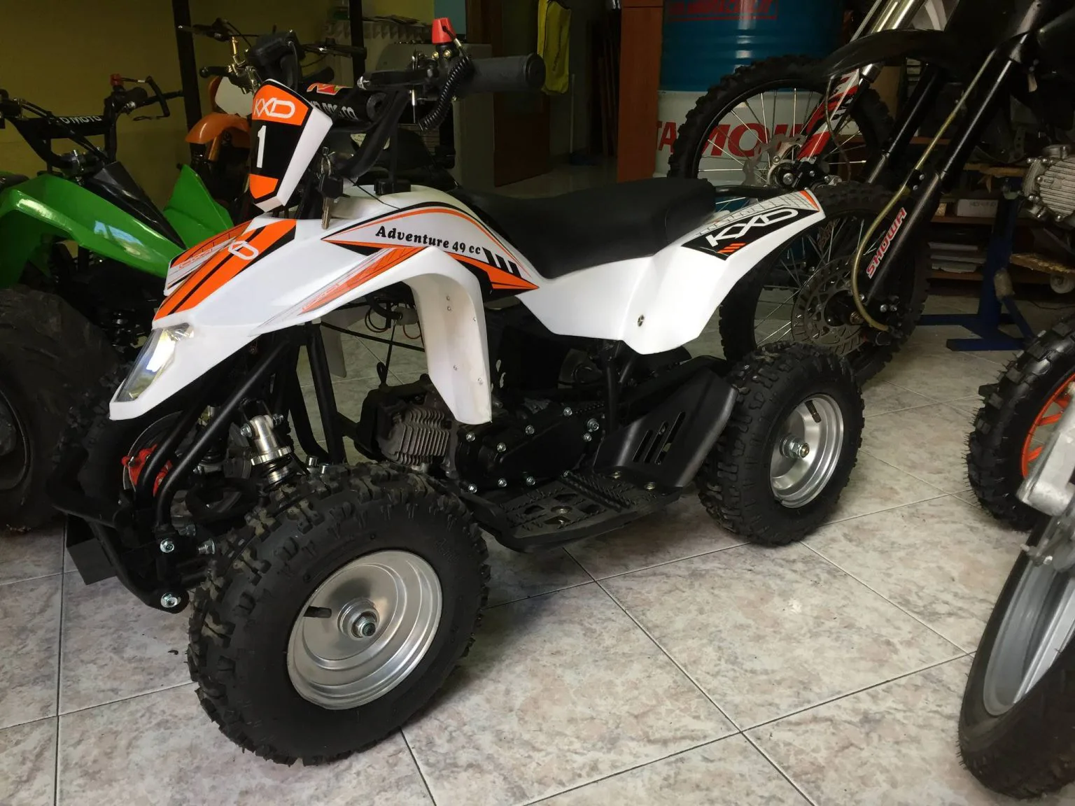 Mini quad Racer 50cc 2T ruota 6″, foto 17