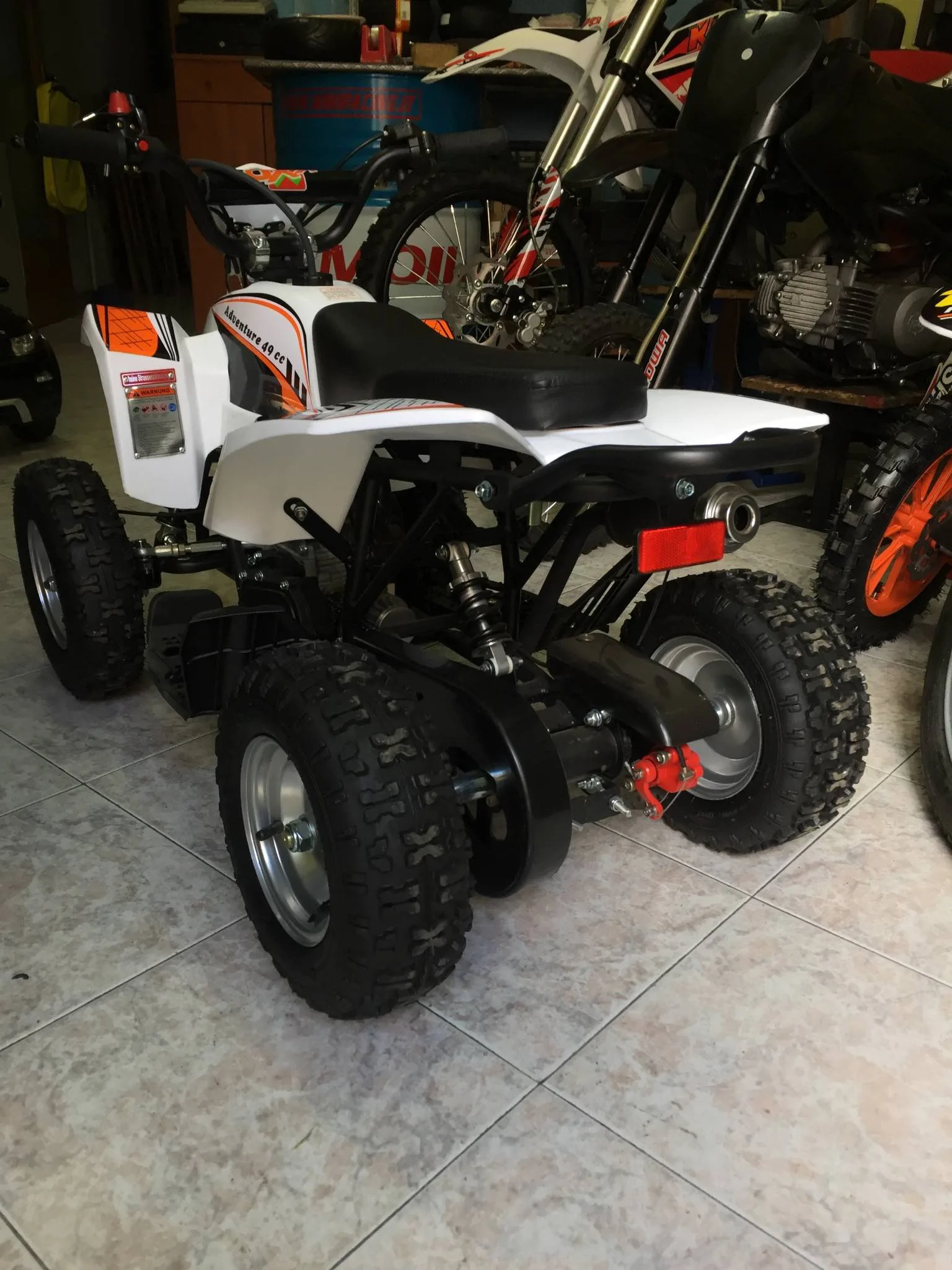 Mini quad Racer 50cc 2T ruota 6″, foto 18