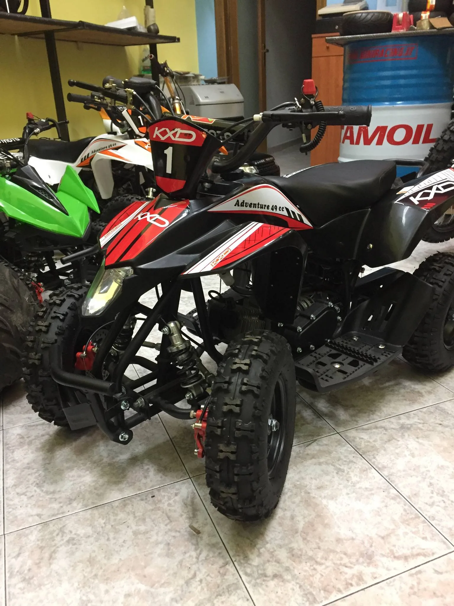 Mini quad Racer 50cc 2T ruota 6″, foto 20