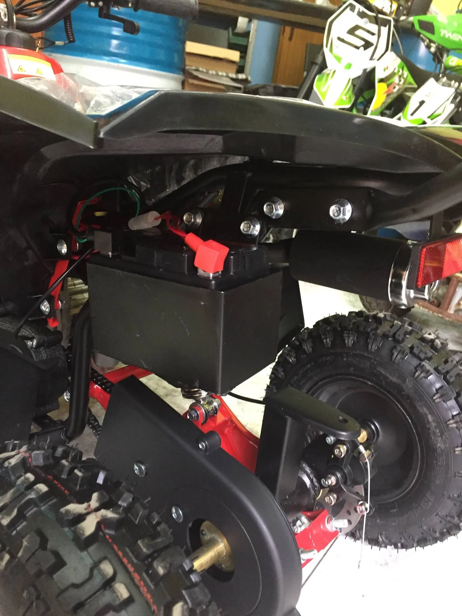 Mini quad Ranegade 50cc 2T ruota 6″, foto 6